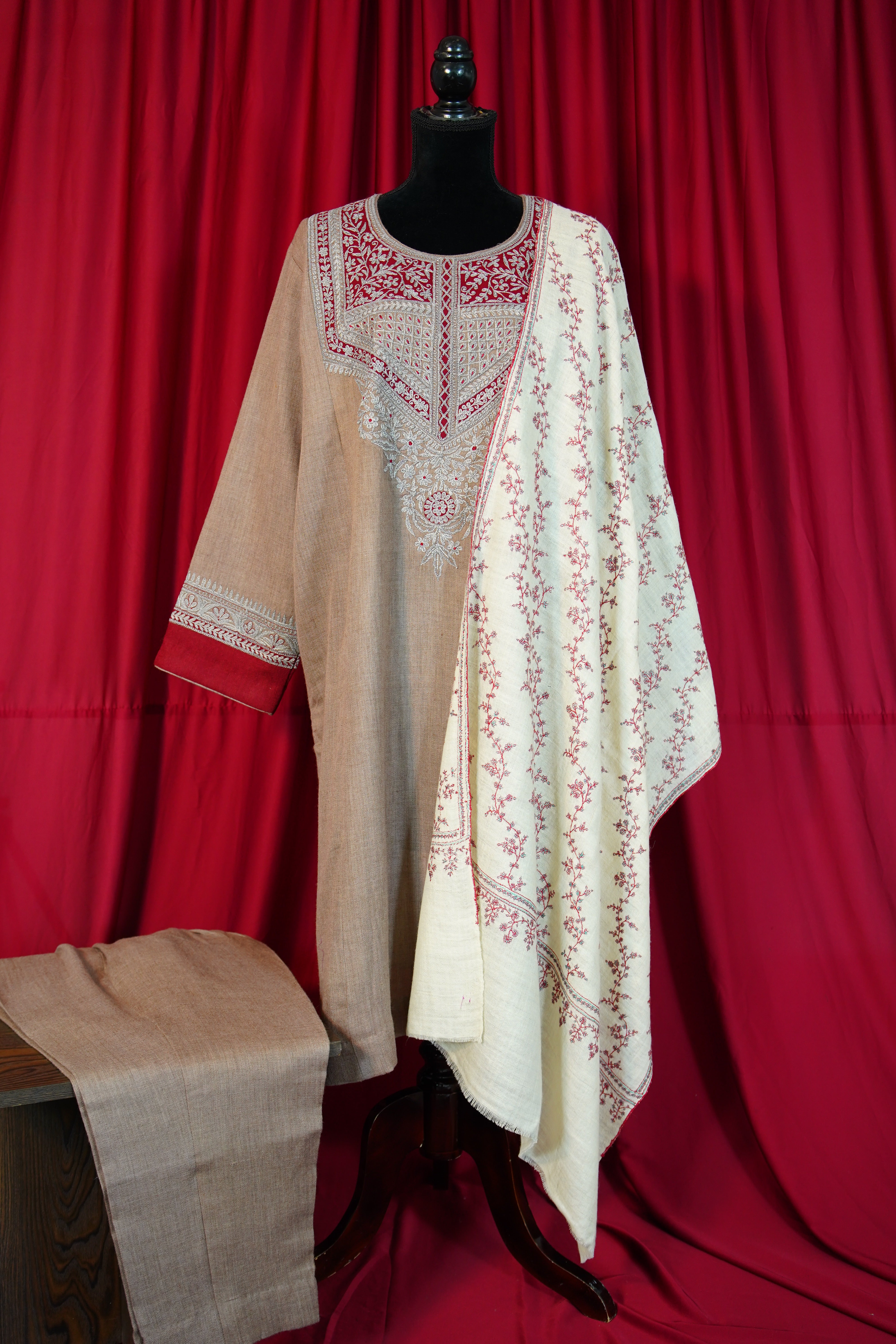 Purepashmina blend 2 pc pwb652