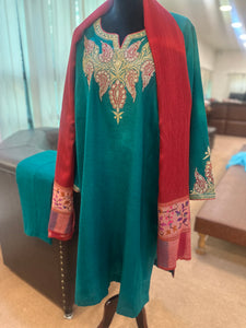 Purepashmina blend 2 piece pheran set pwb457