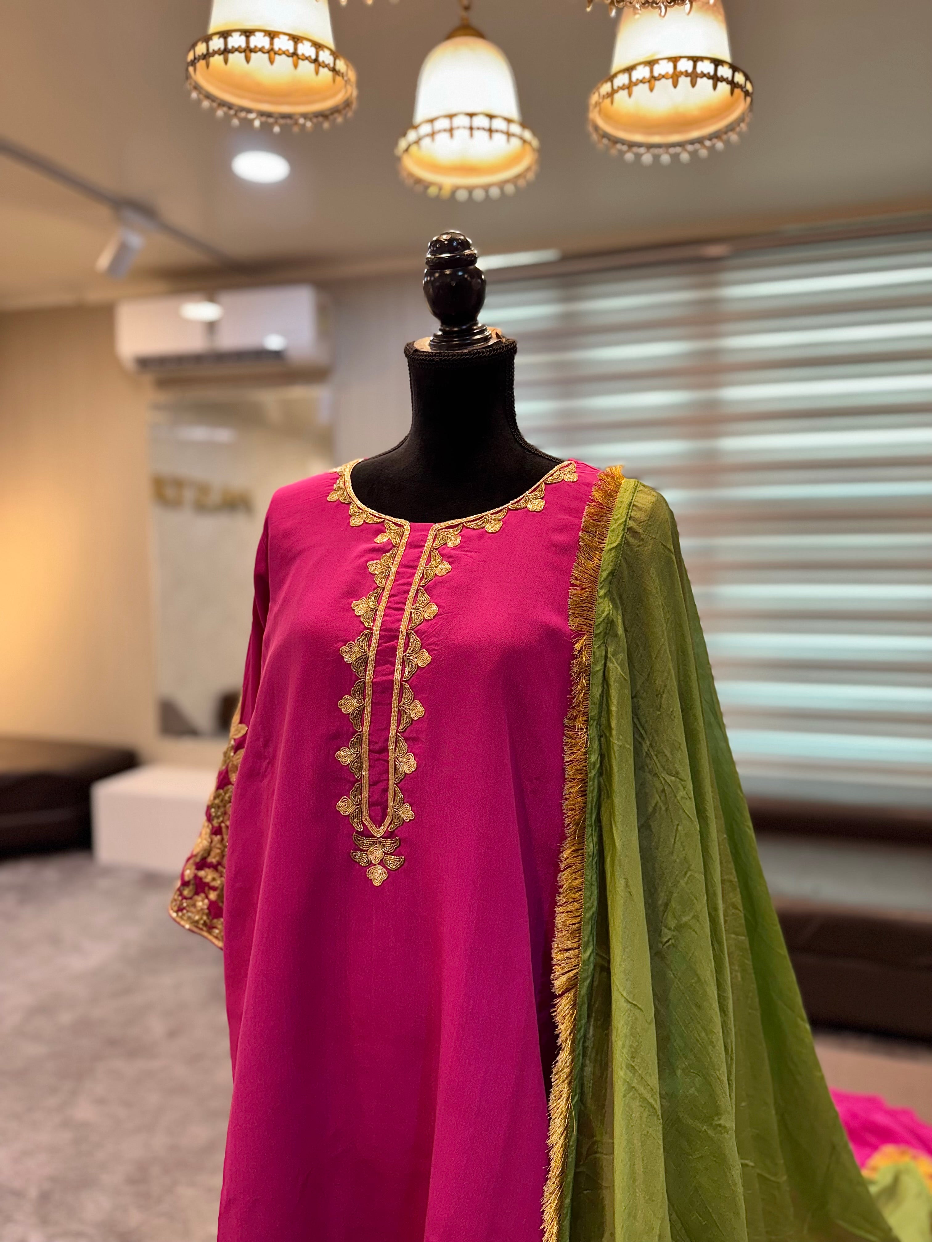 Purecrepe 3 piece dress pbks127