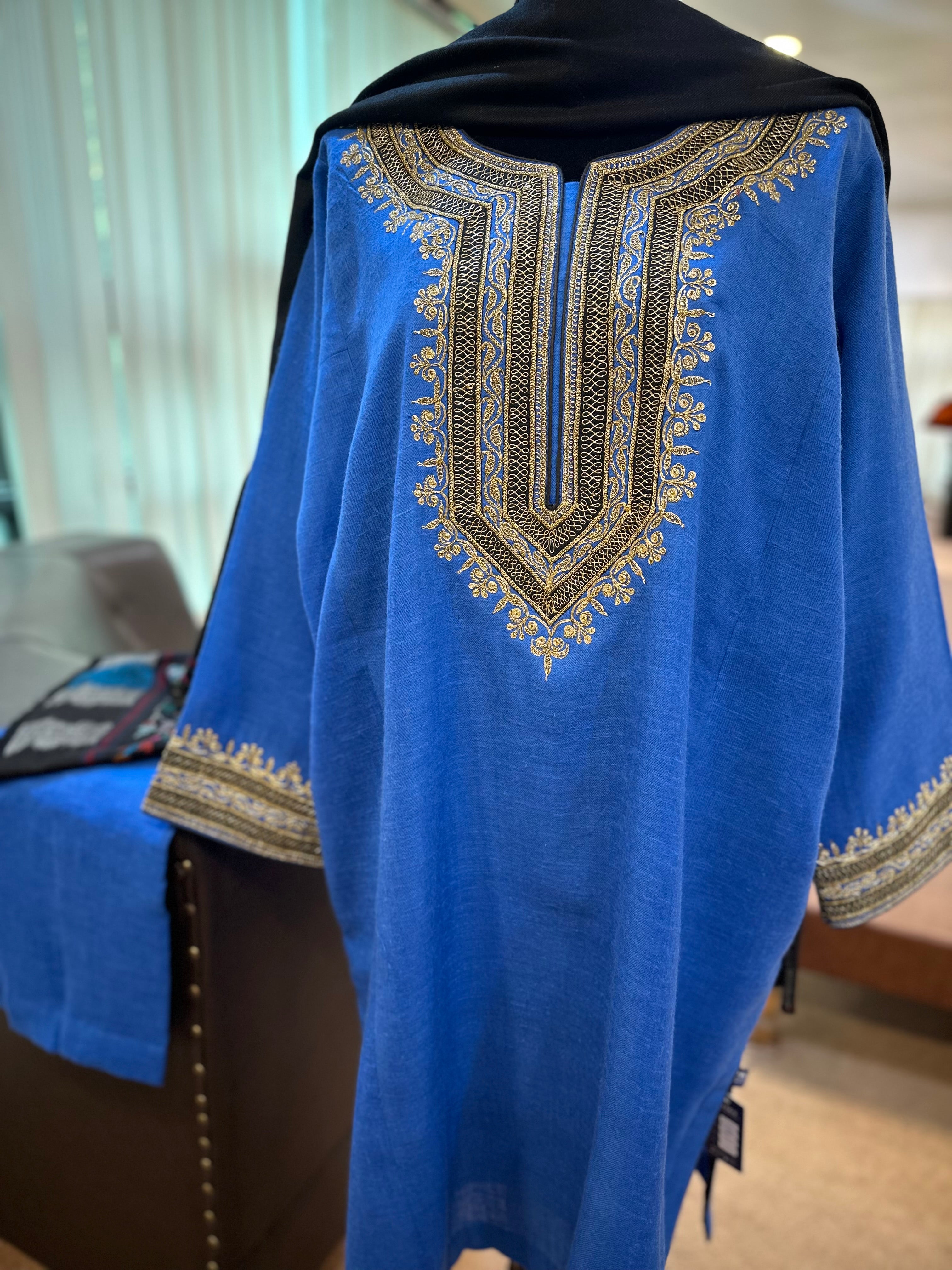 Purepashmina blend 2 piece pheran set pwb468