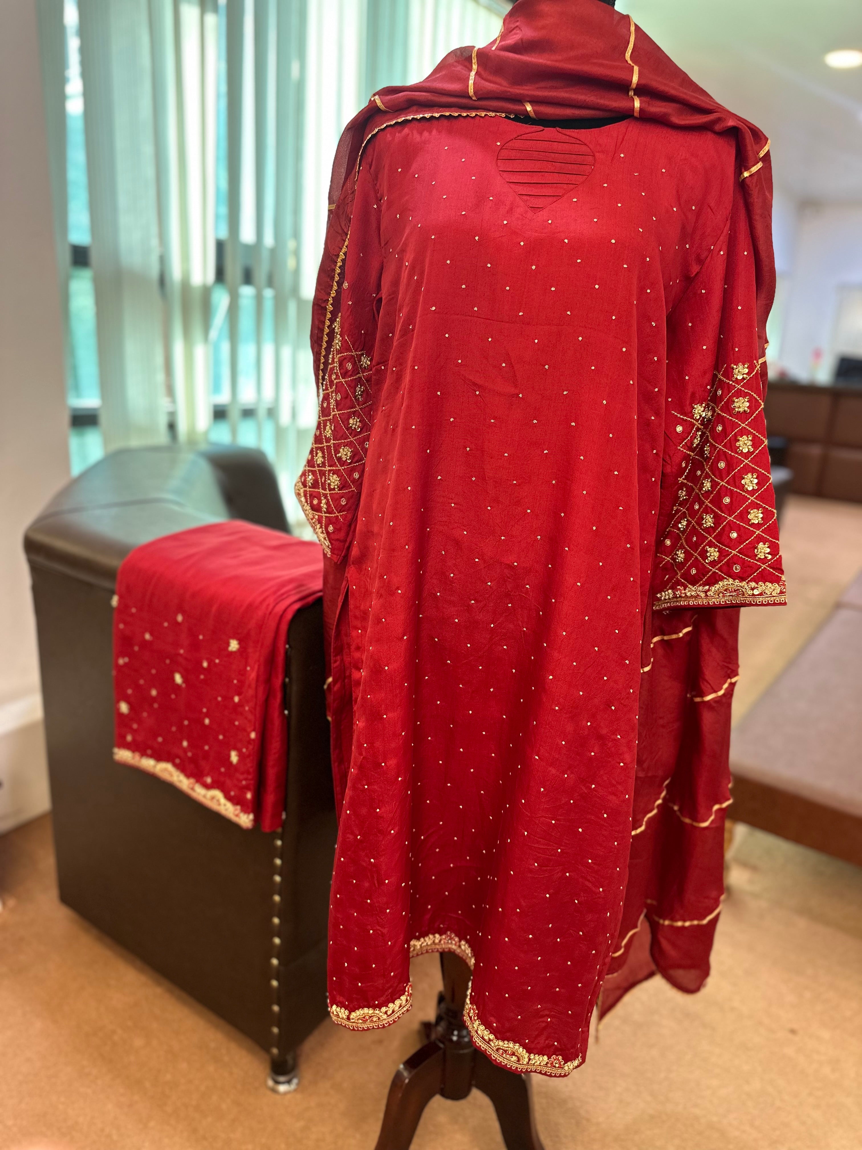 Handwork kurta set pbks