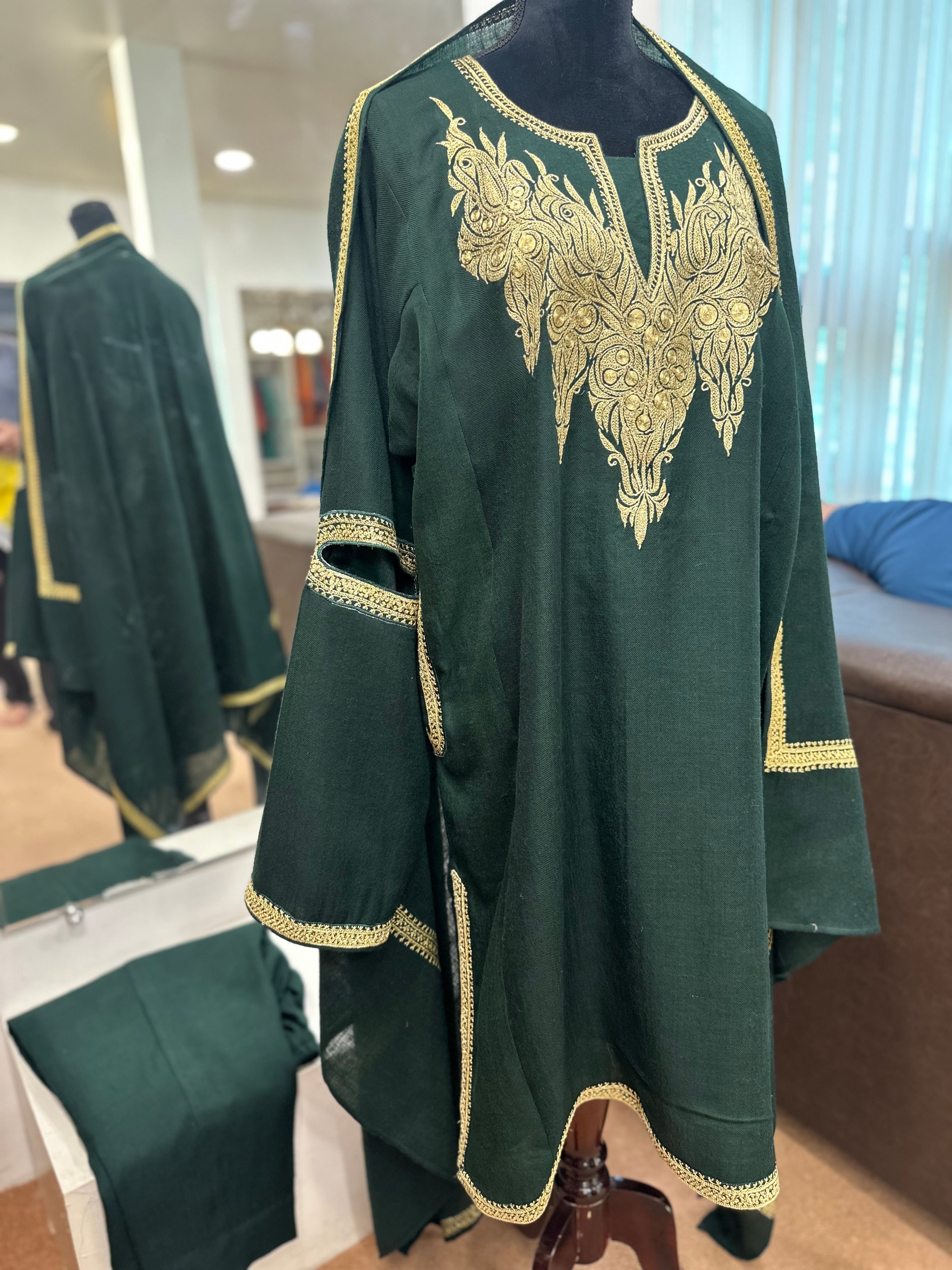 Purepashmina blend pheran set