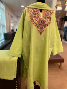 Purepashmina purewool blend pheran set pwb305