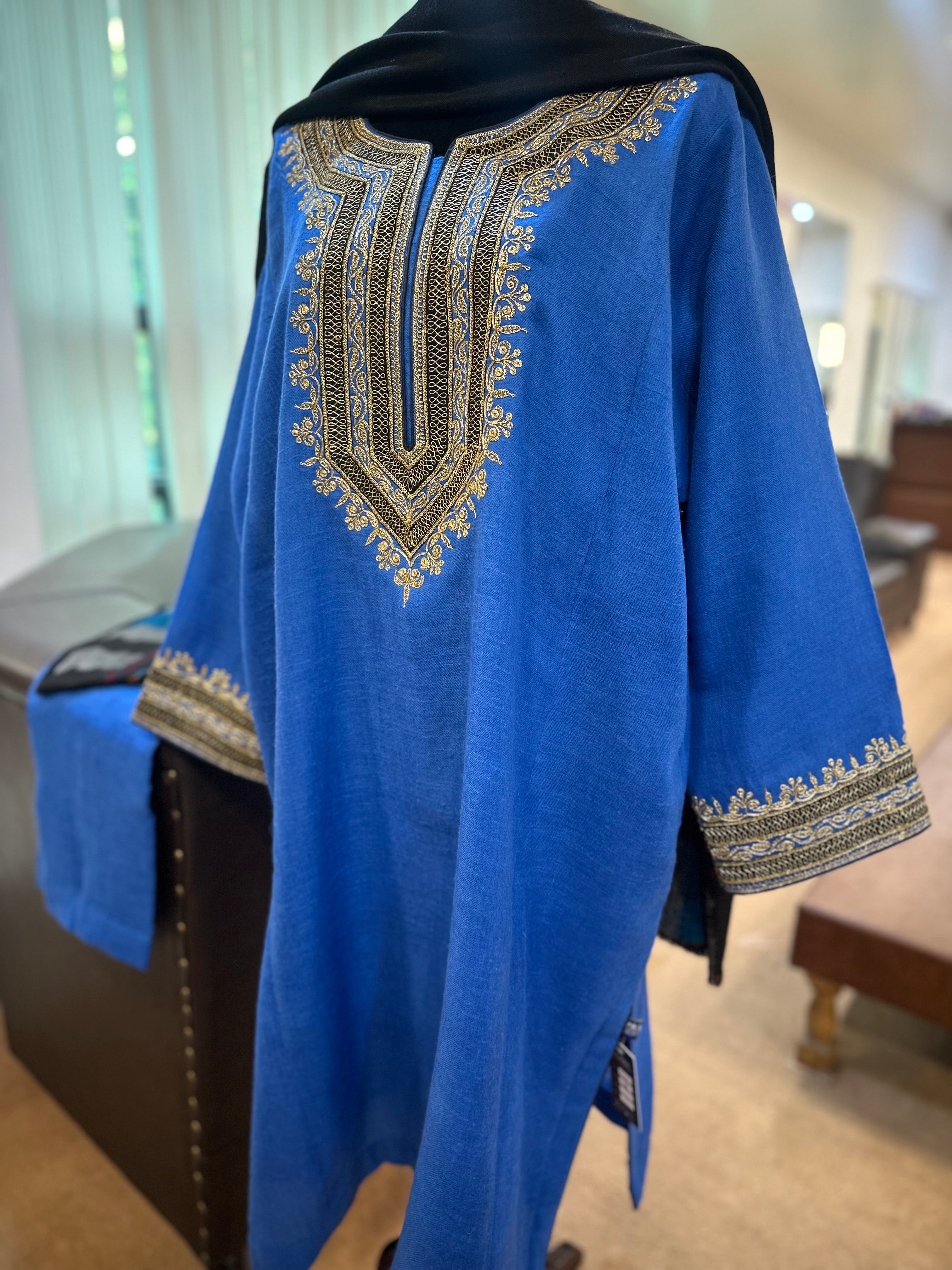 Purepashmina blend 2 piece pheran set pwb468