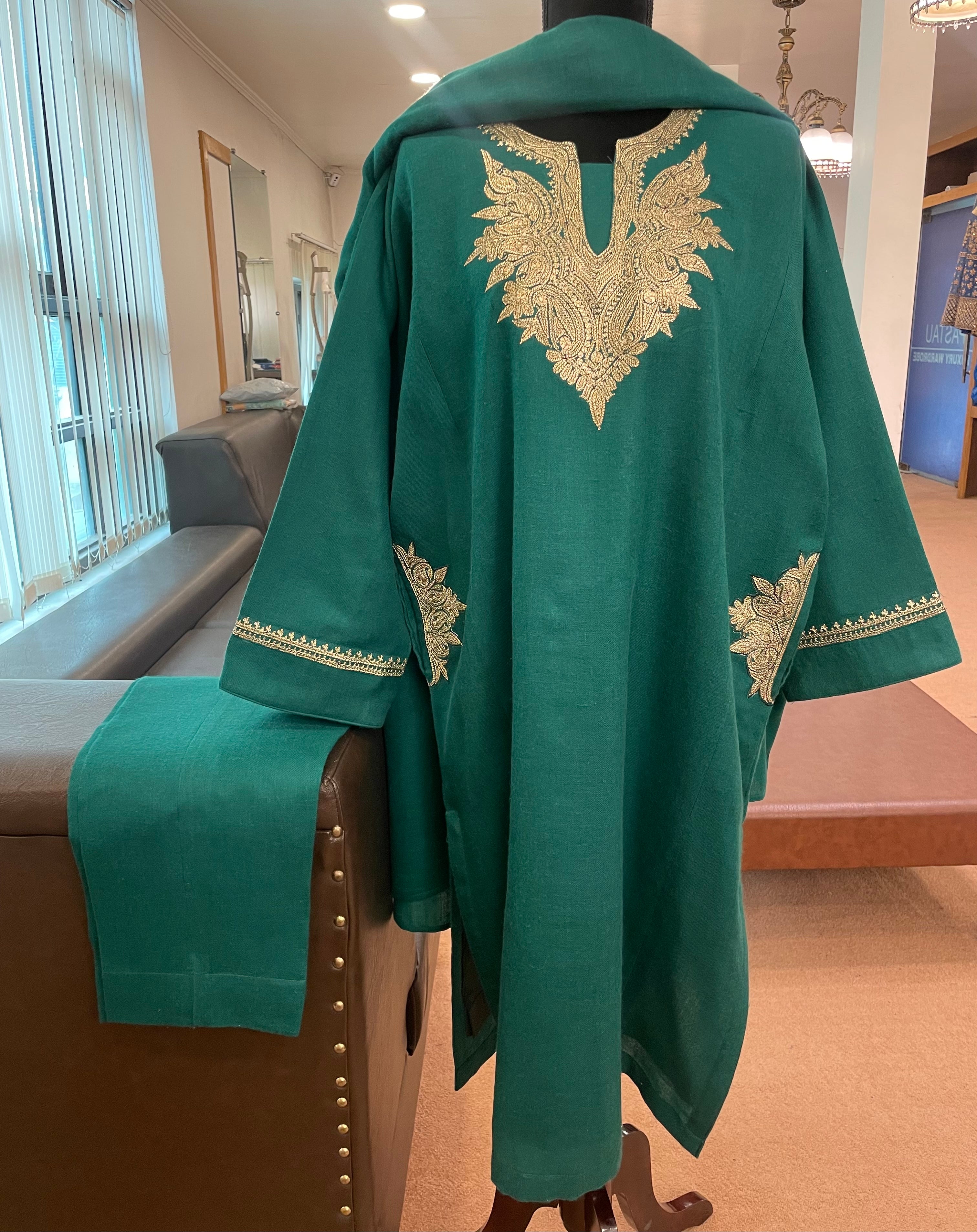 Pure pashmina blend hand tilla 3pc