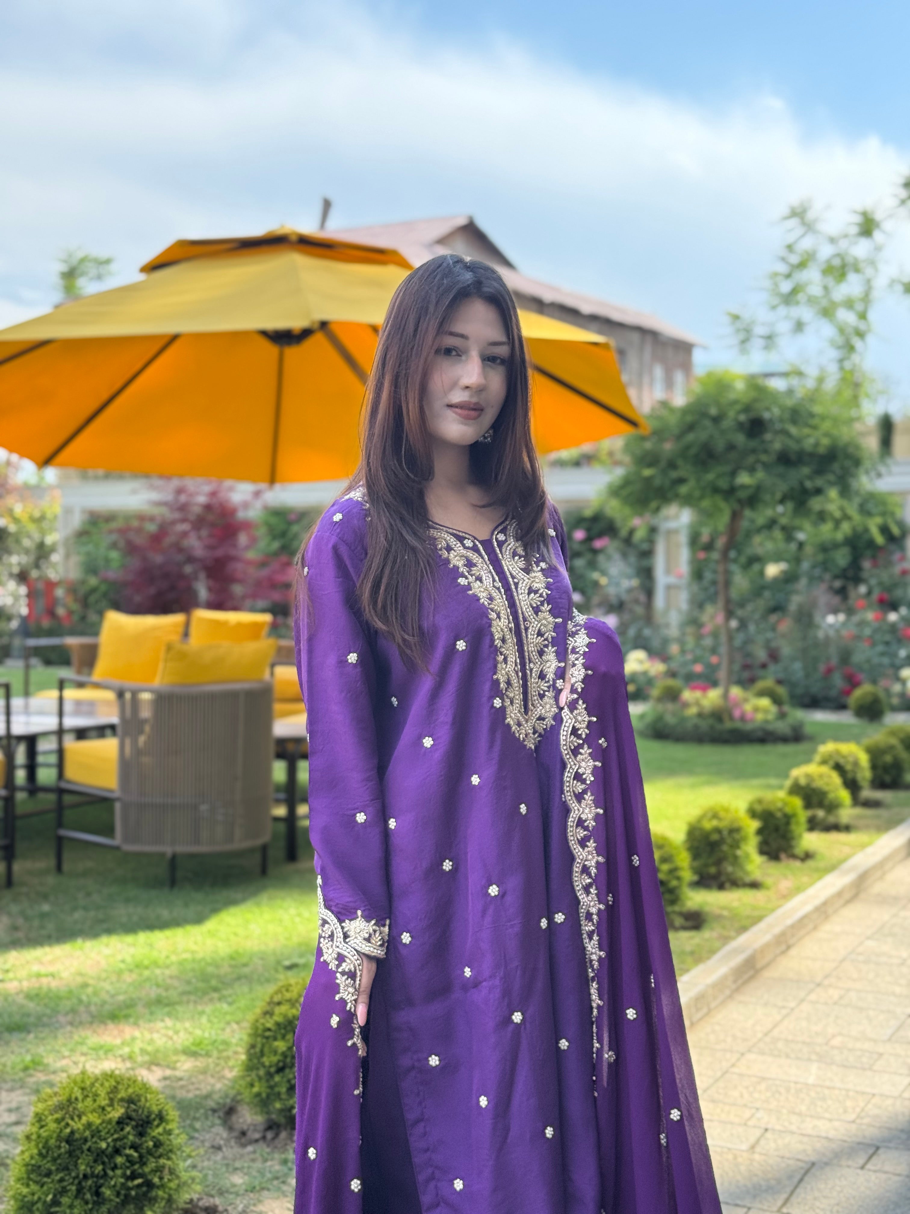 Puresilk 3 piece kurta set pbks130