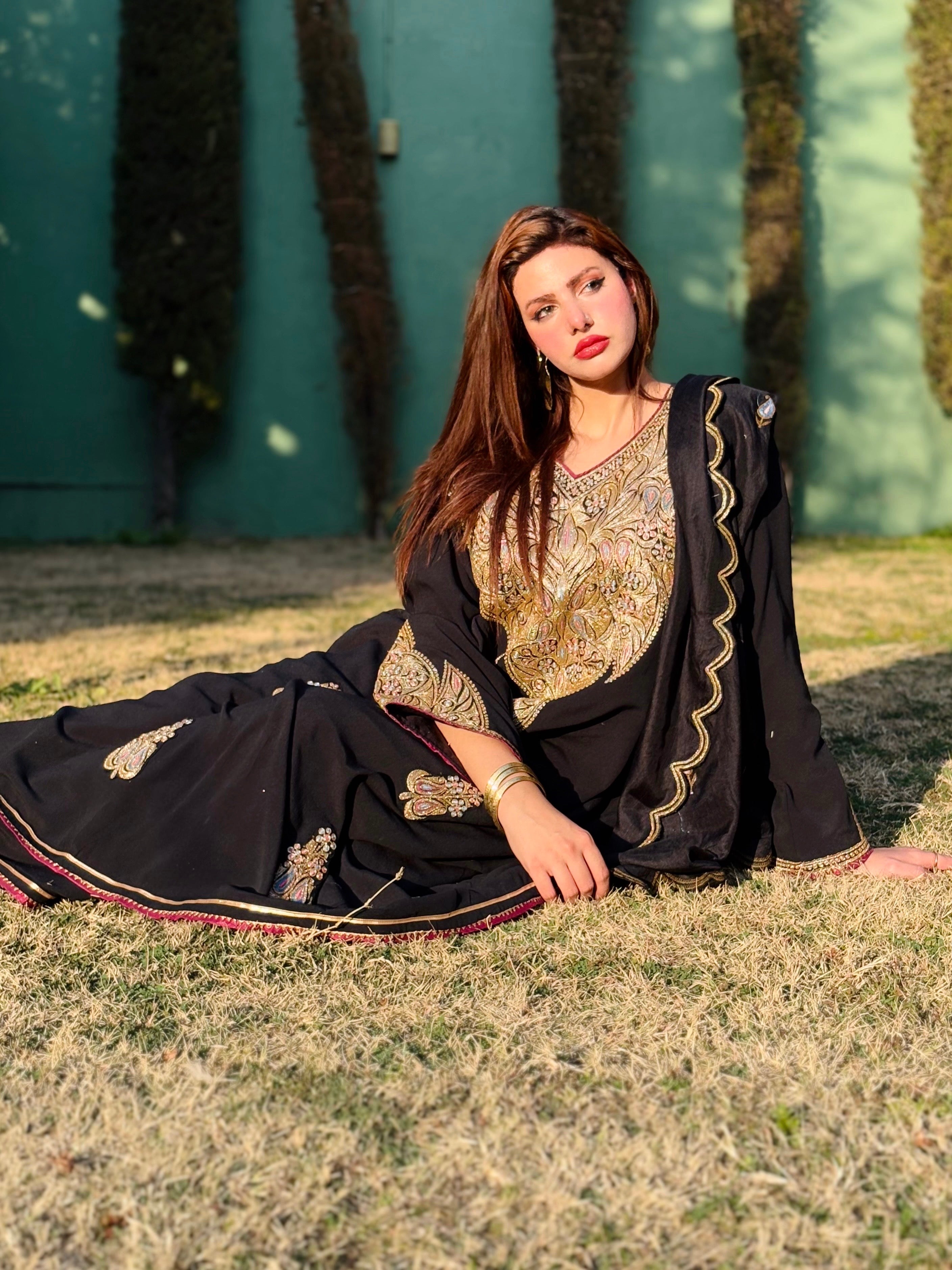 Purecrepe 3 piece kurta set mtks852