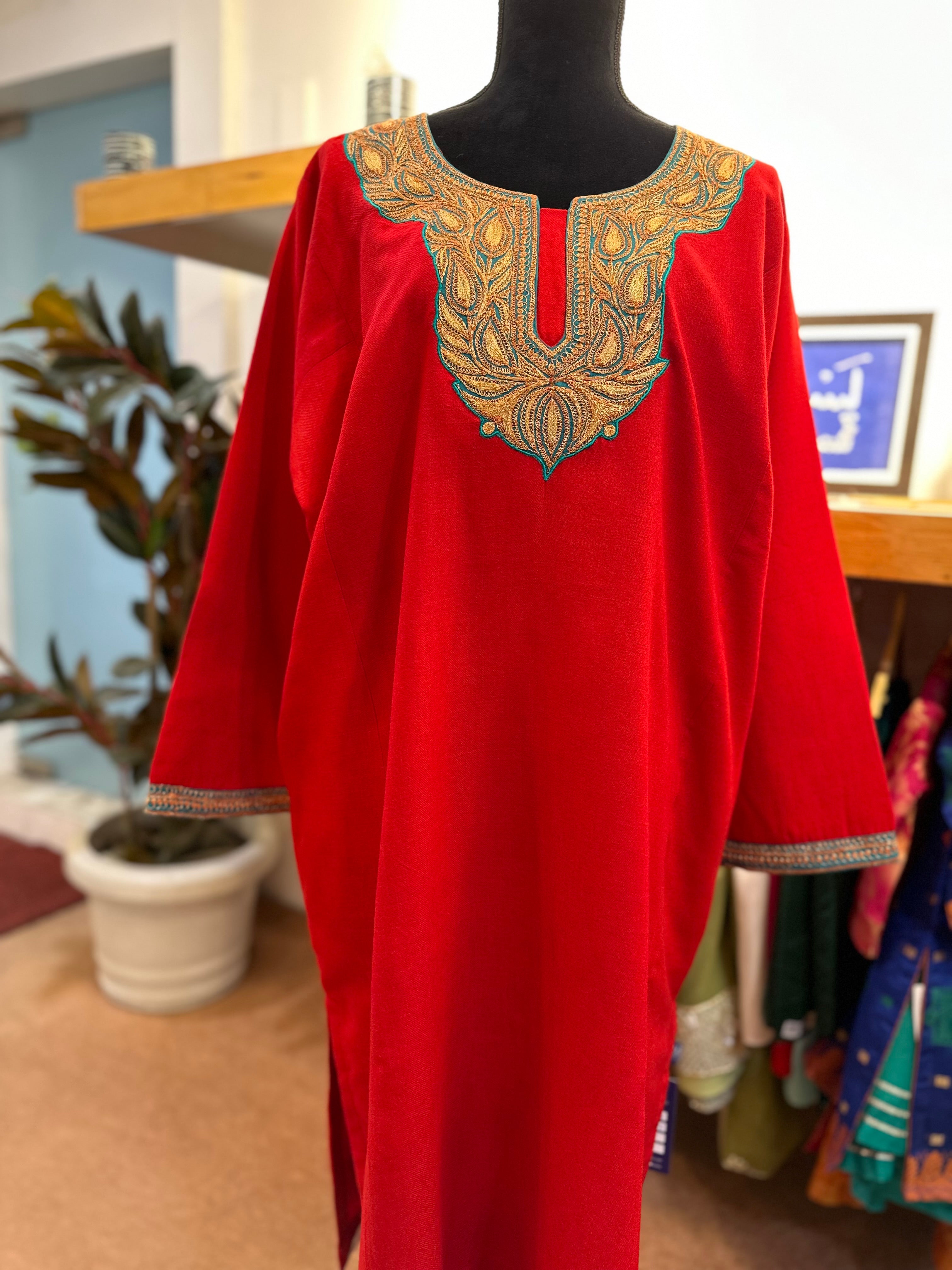 Pure merino wool pheran pwb292