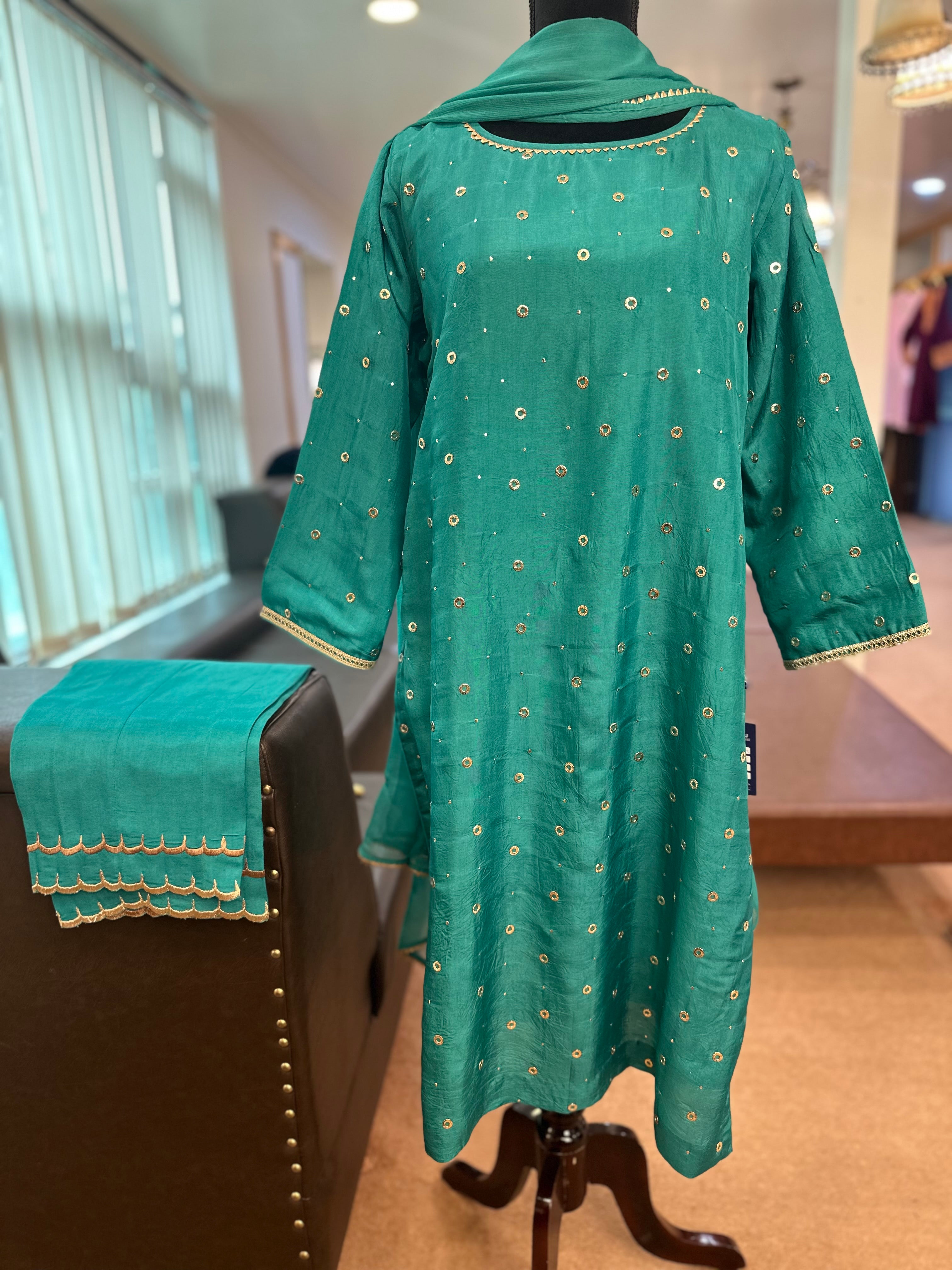 Handwork kurta set pbks815