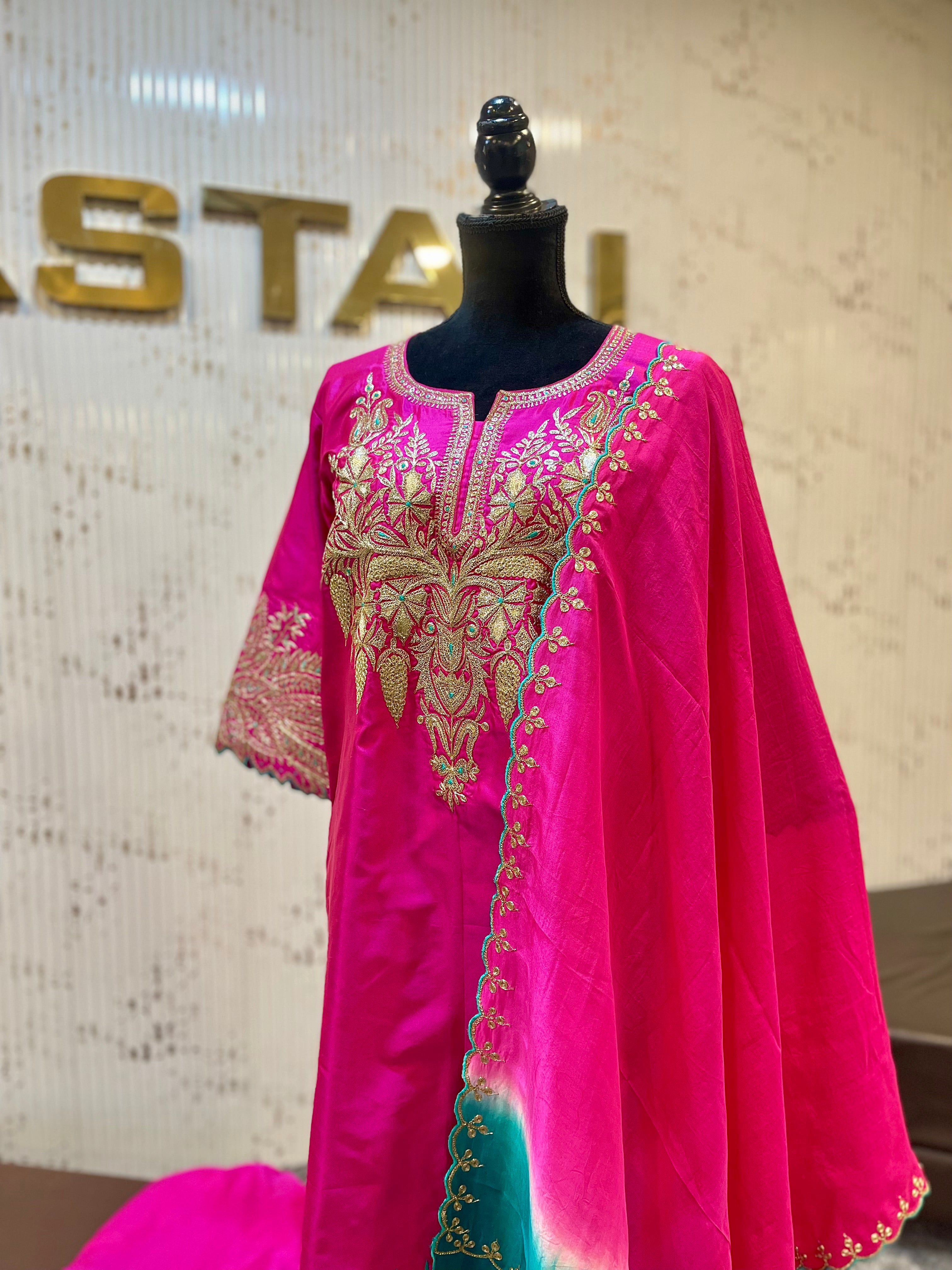 Puresilk 3 pc kurta set