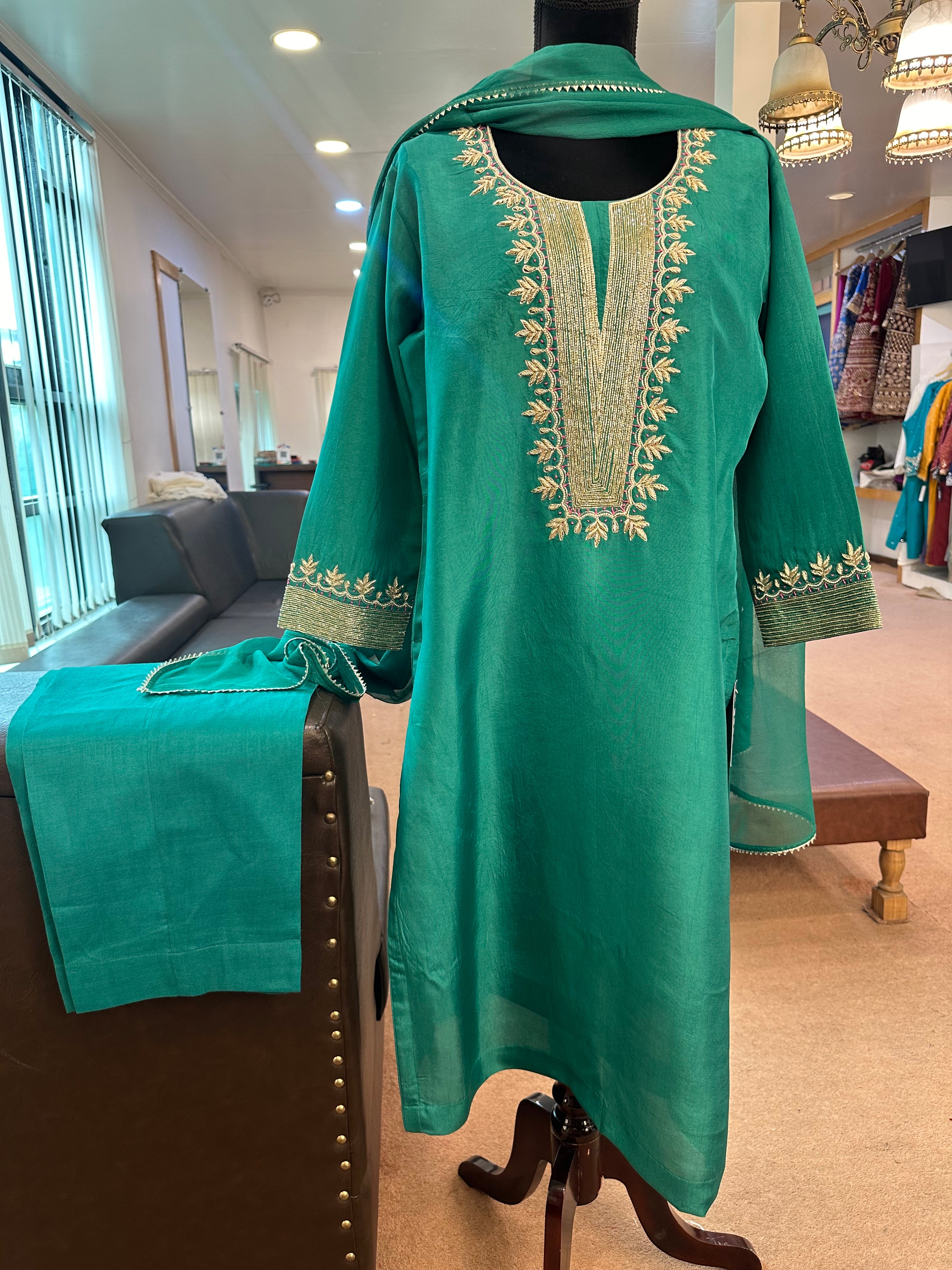 Handwork kurta set pbks817