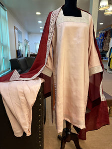 Tilla kurta set 3 piece