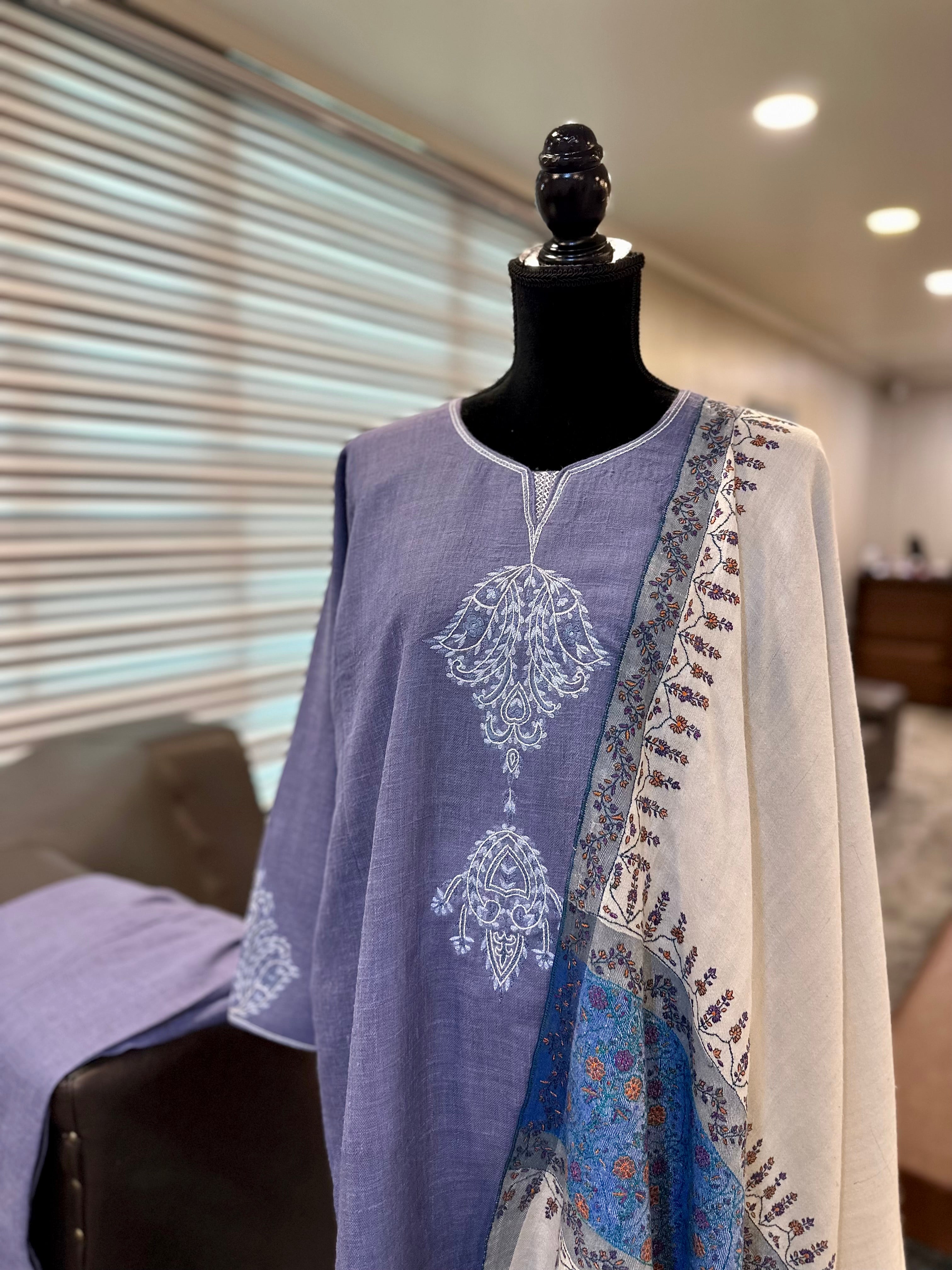 Purepashmina blend 2 piece