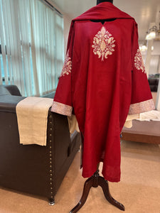 Purepashmina blend pheran set 3 piece pwb425