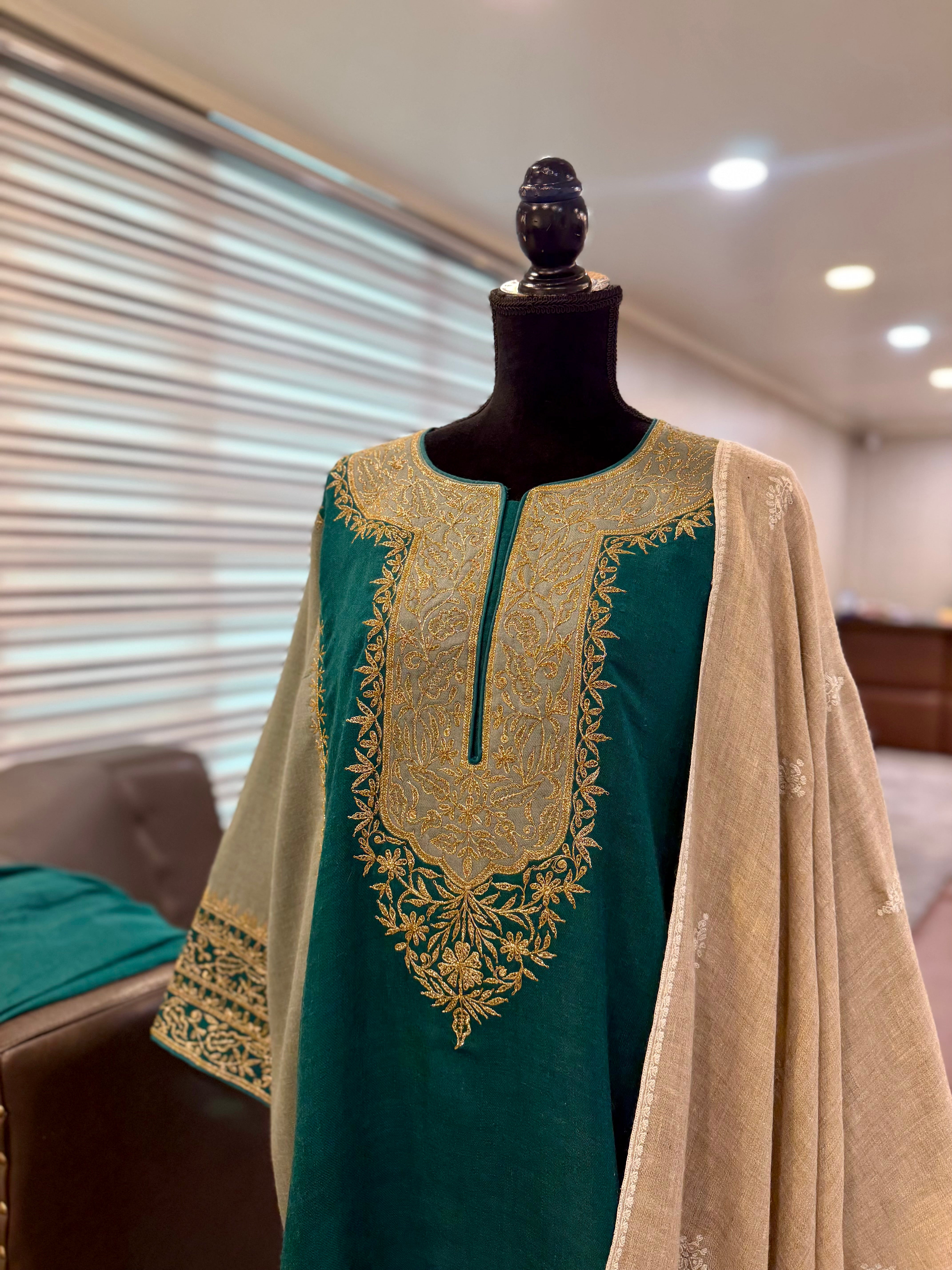 Purepashmina blend 2 piece pwb534