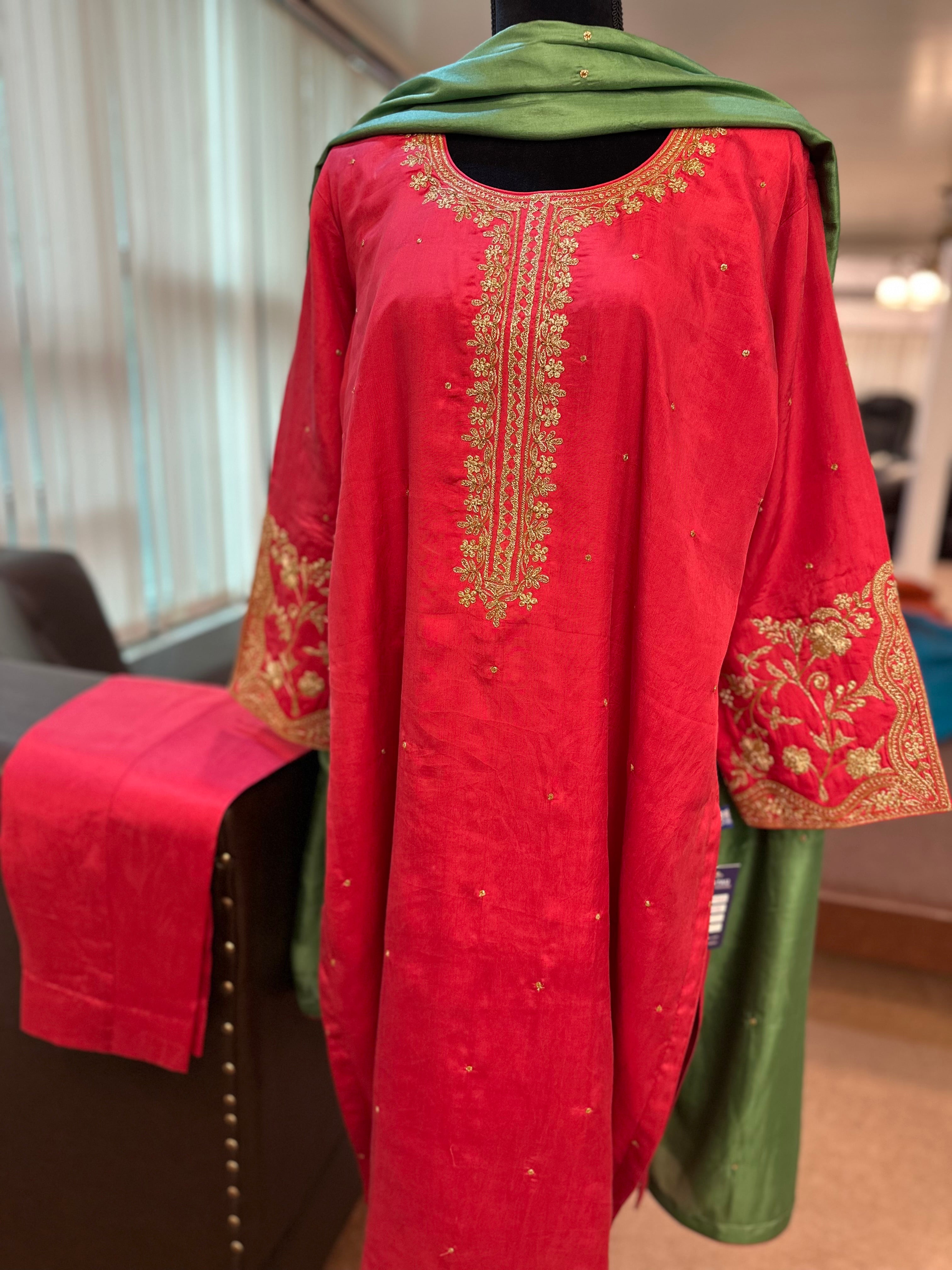 Puresilk kurta set mtks808