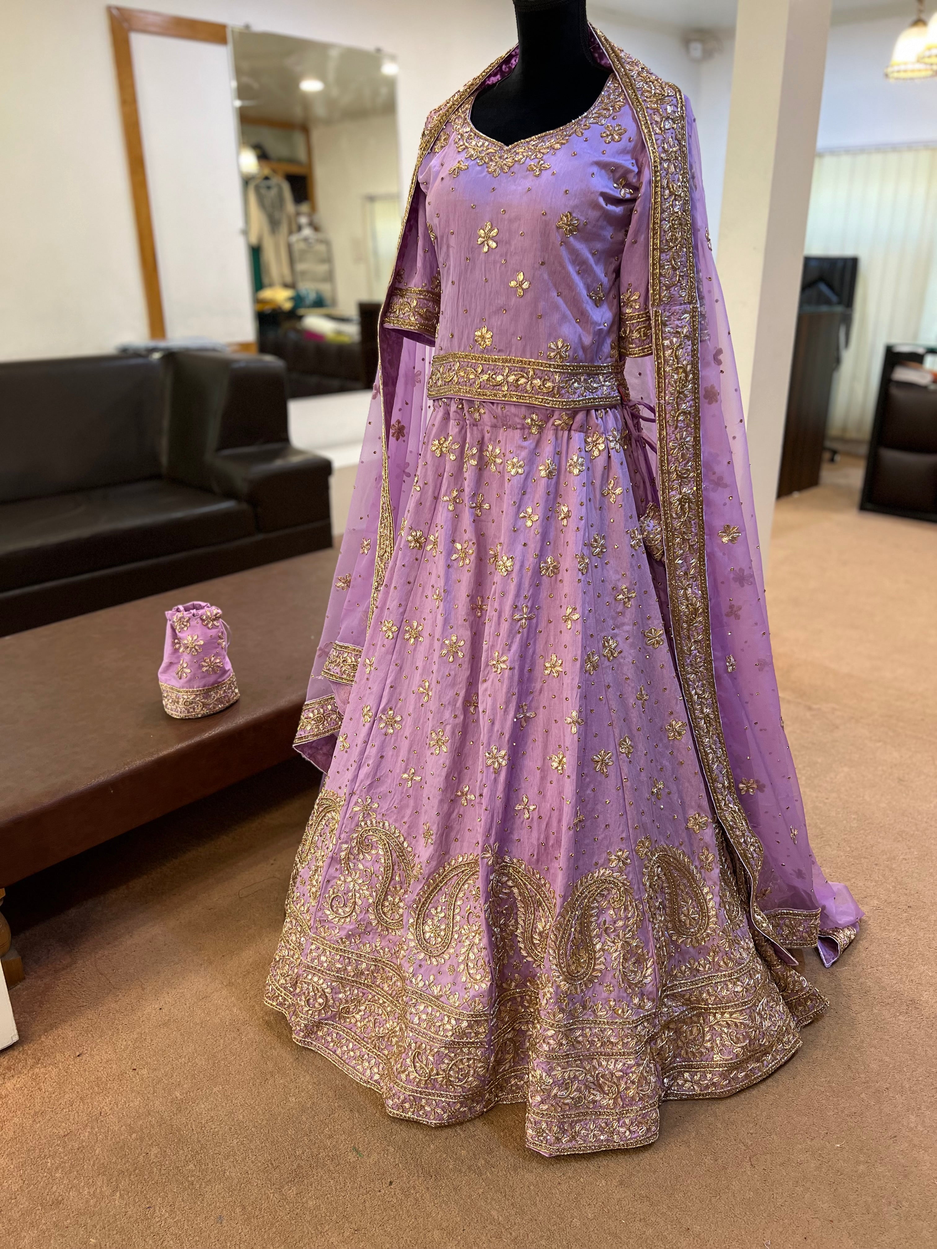 Handembroidered Bridal Lehanga