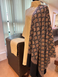 Pashmina blend dress