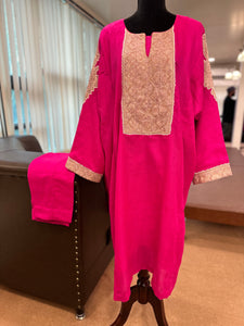 Purepashmina blend pheran set pwb375