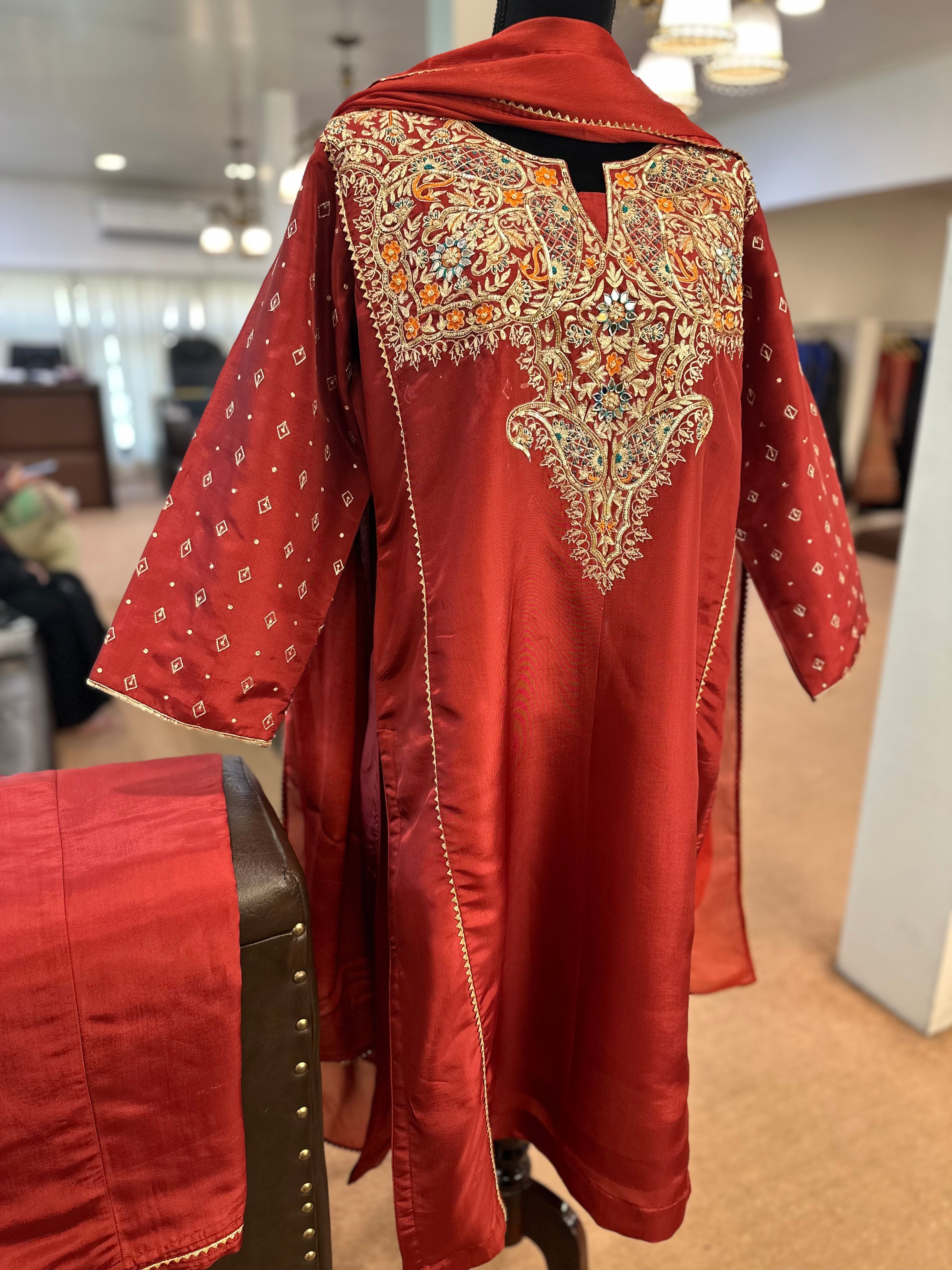 Handwork kurta set pbks808