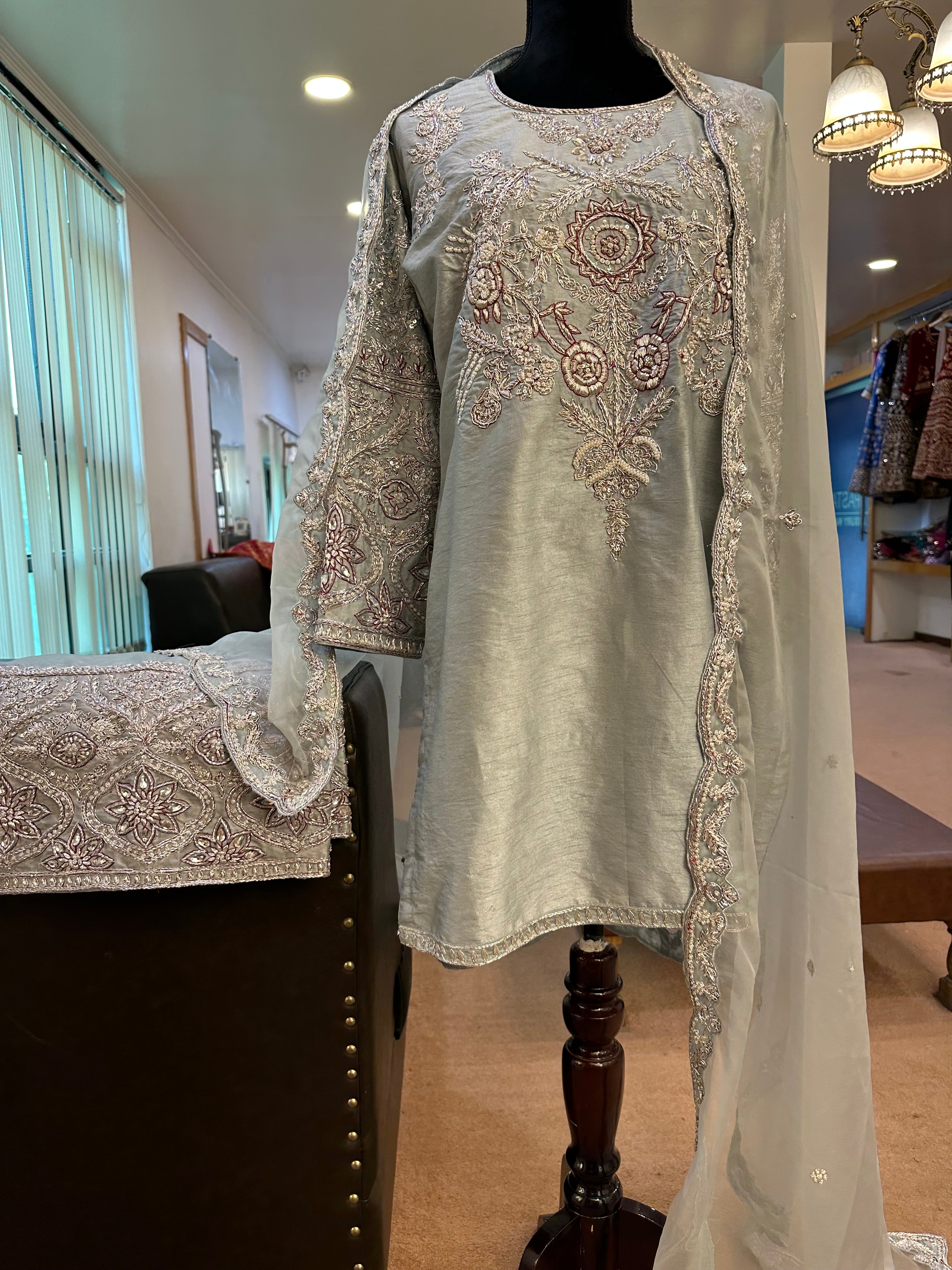 Handembroidered dress