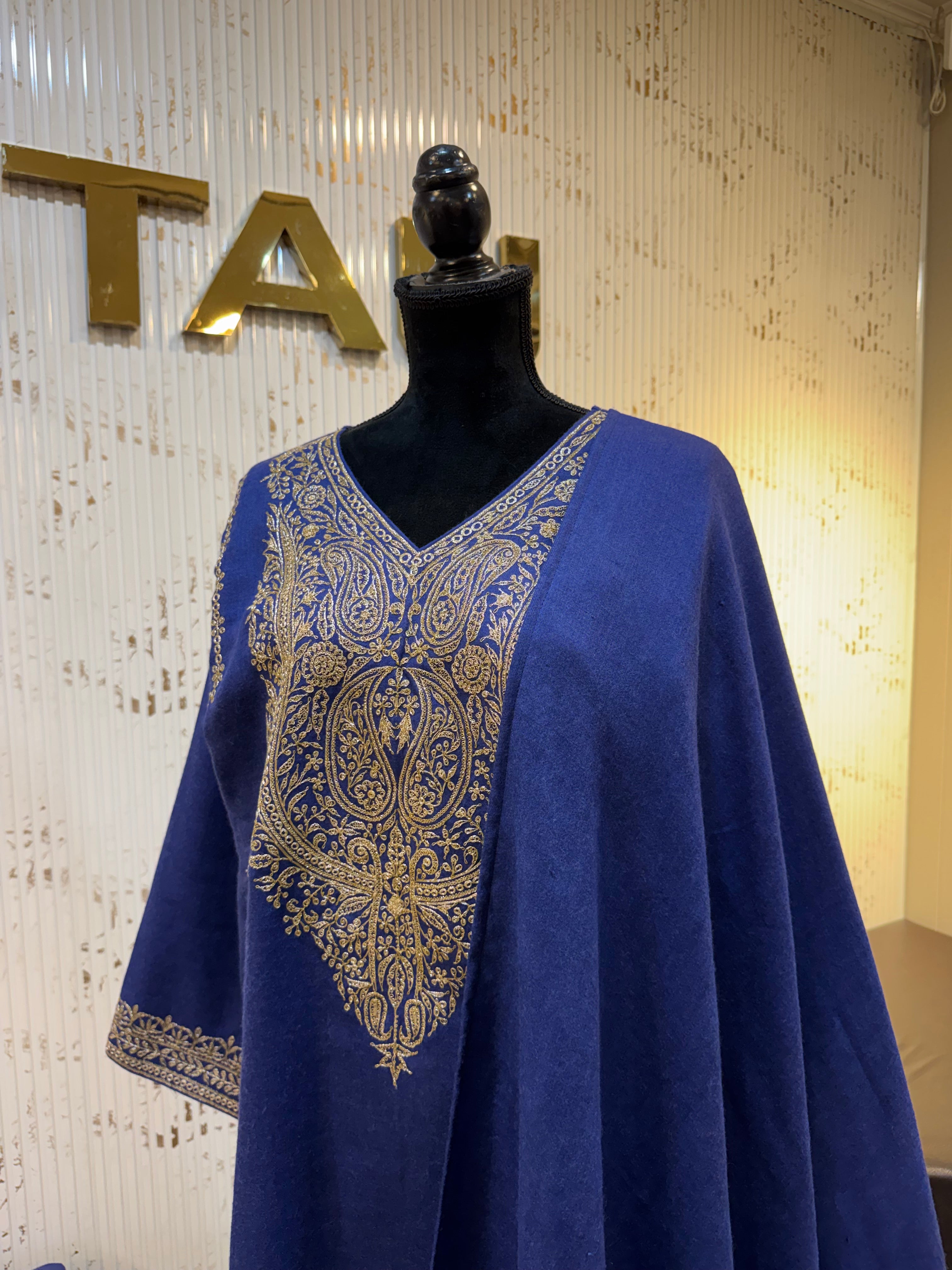 Purepashmina blend kurta set pwb622