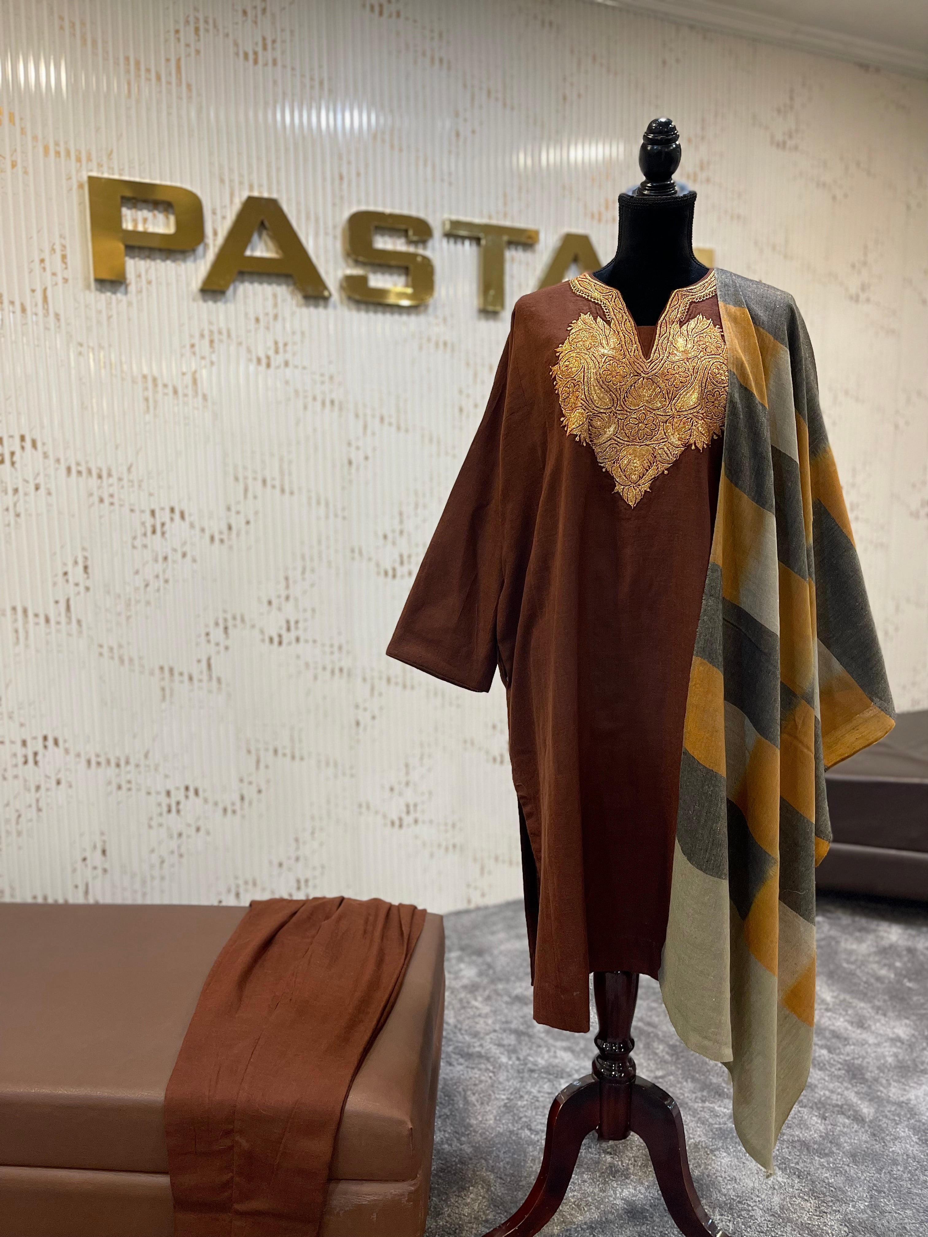 Pure pashmina blend 2pc set pwb511