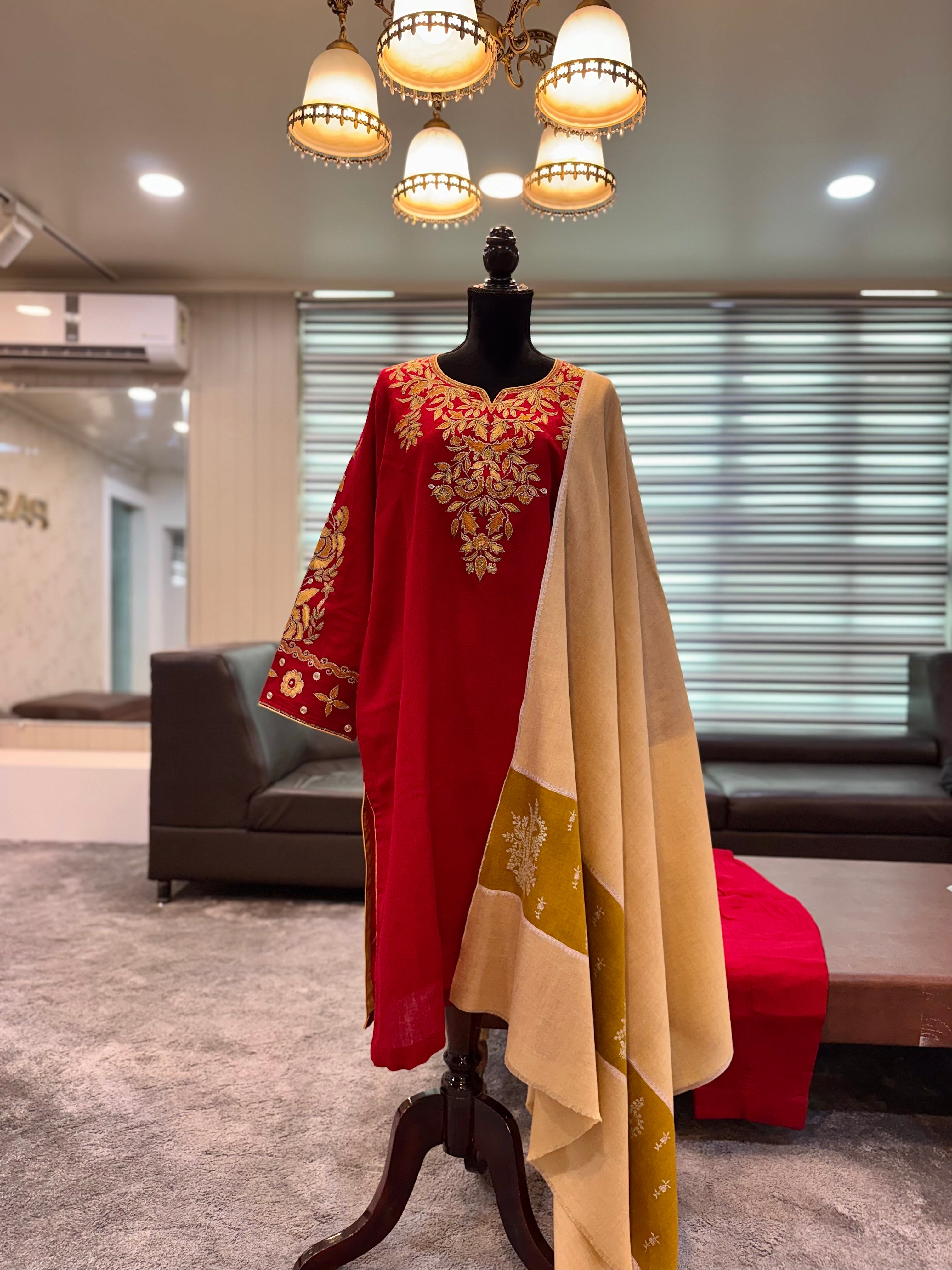 Purepashmina blend 2 piece pwb580