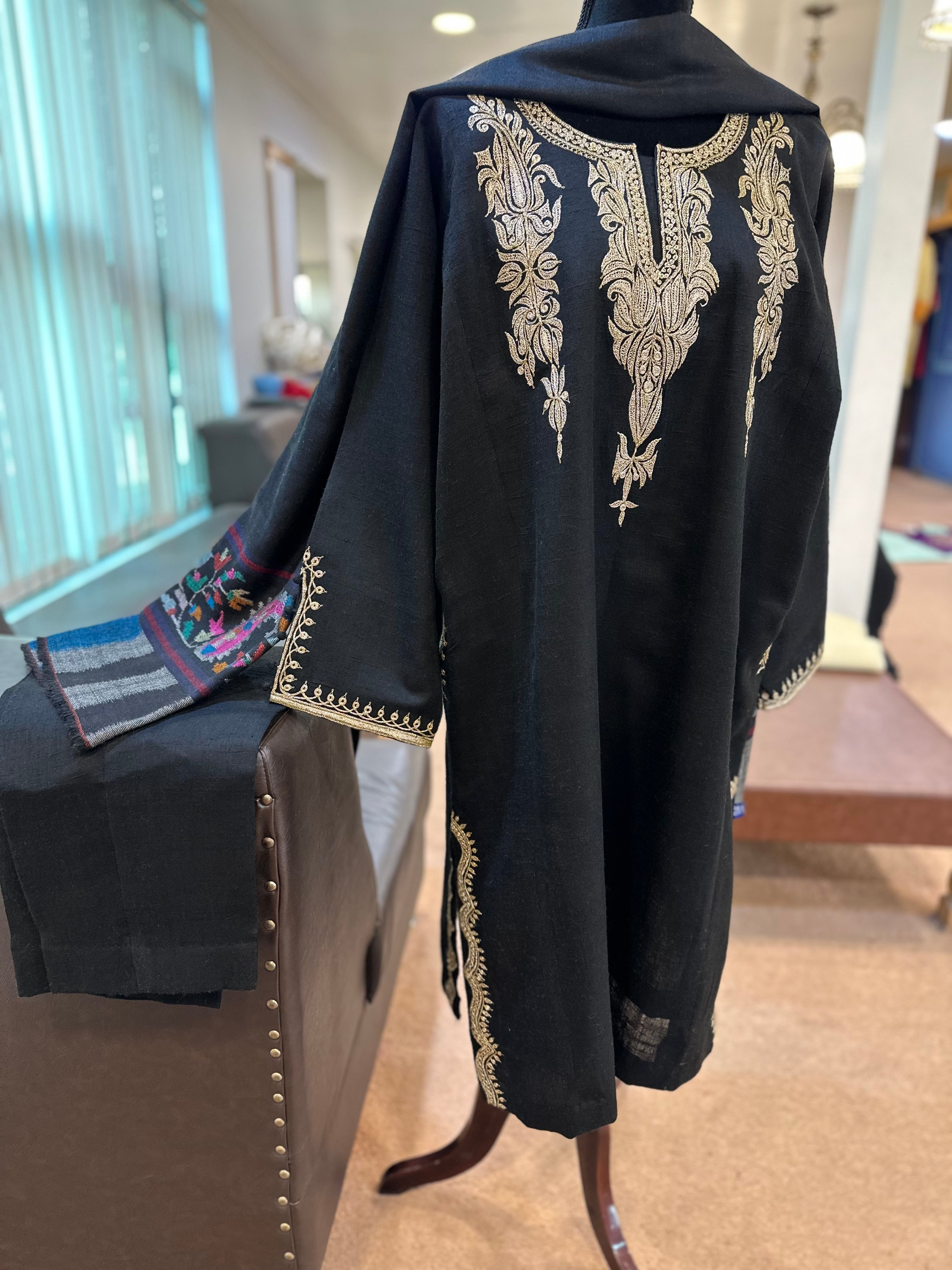 Purepashmina blend 2 piece pheran set pwb462