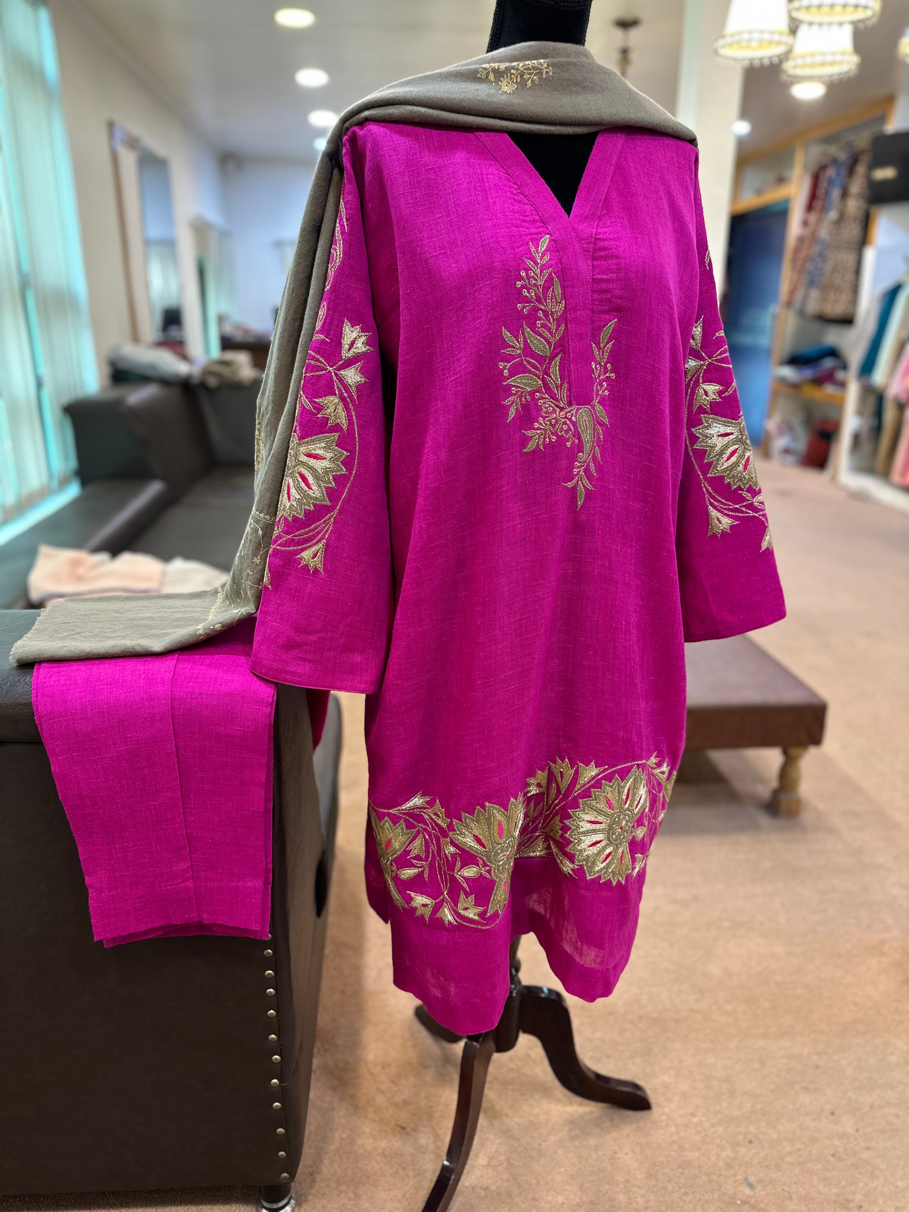 Purepashmina blend 2 piece pwb489