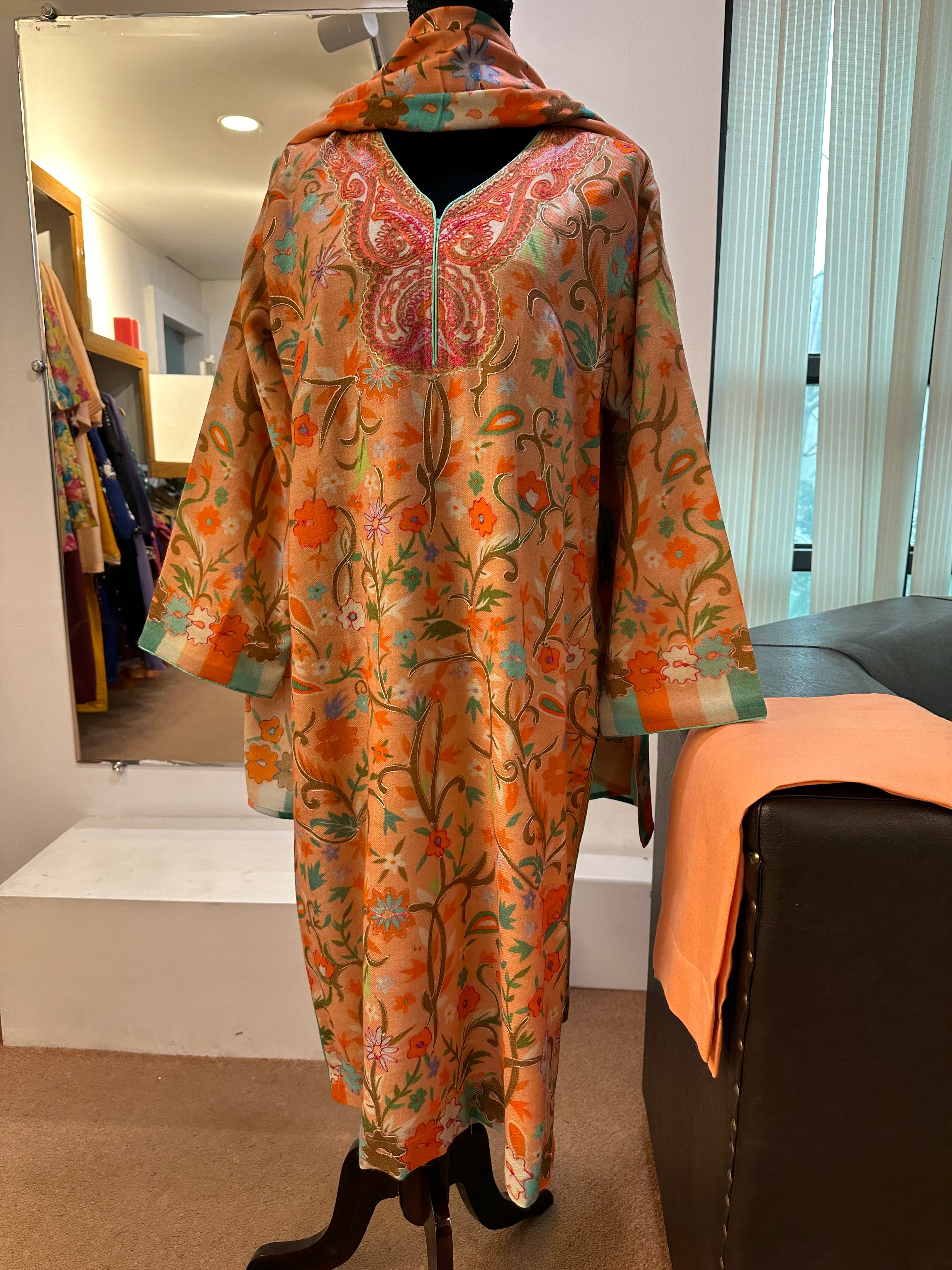 Kalamkari kurta set pbks749