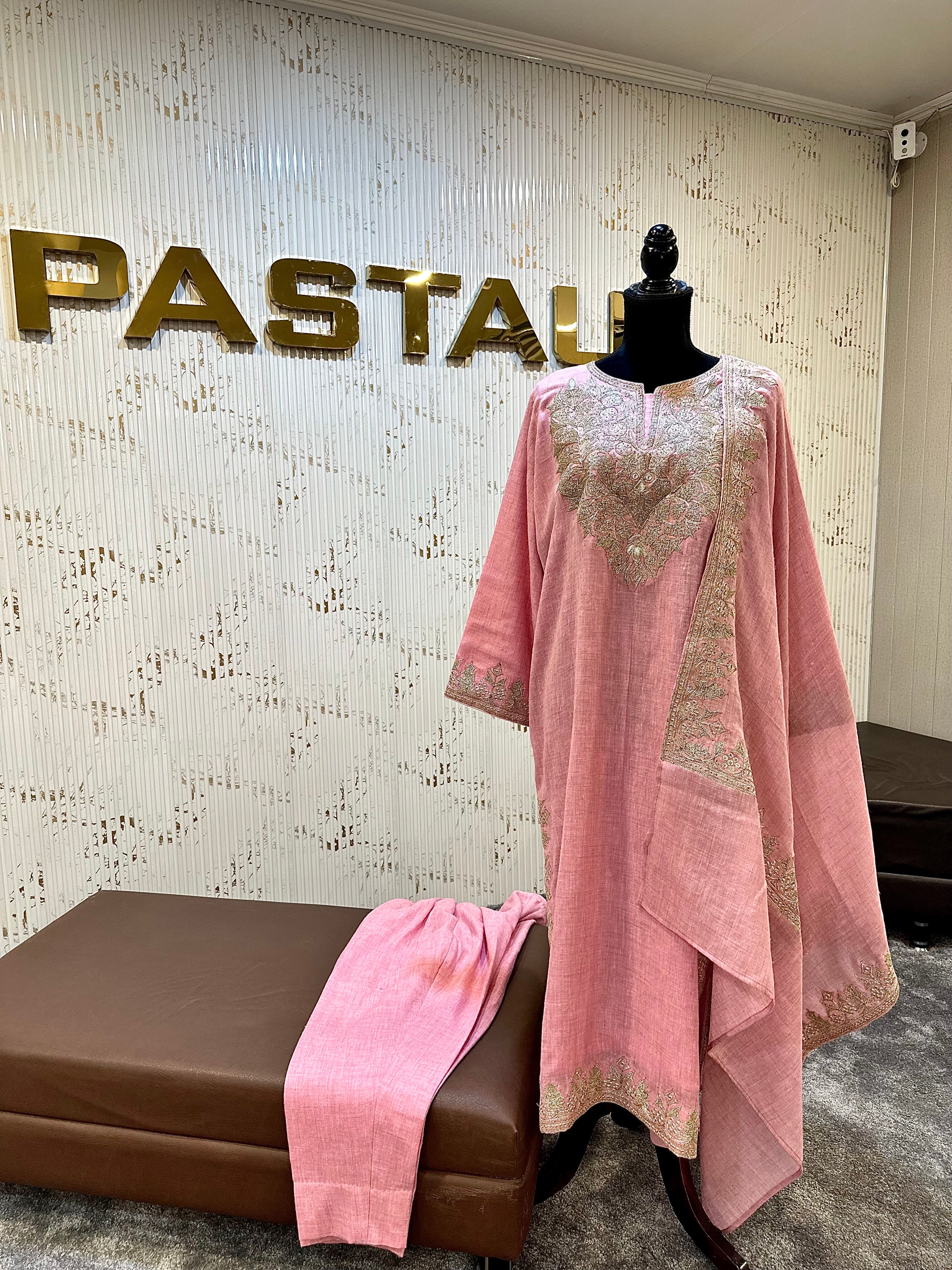 Purepashmina blend kurta set