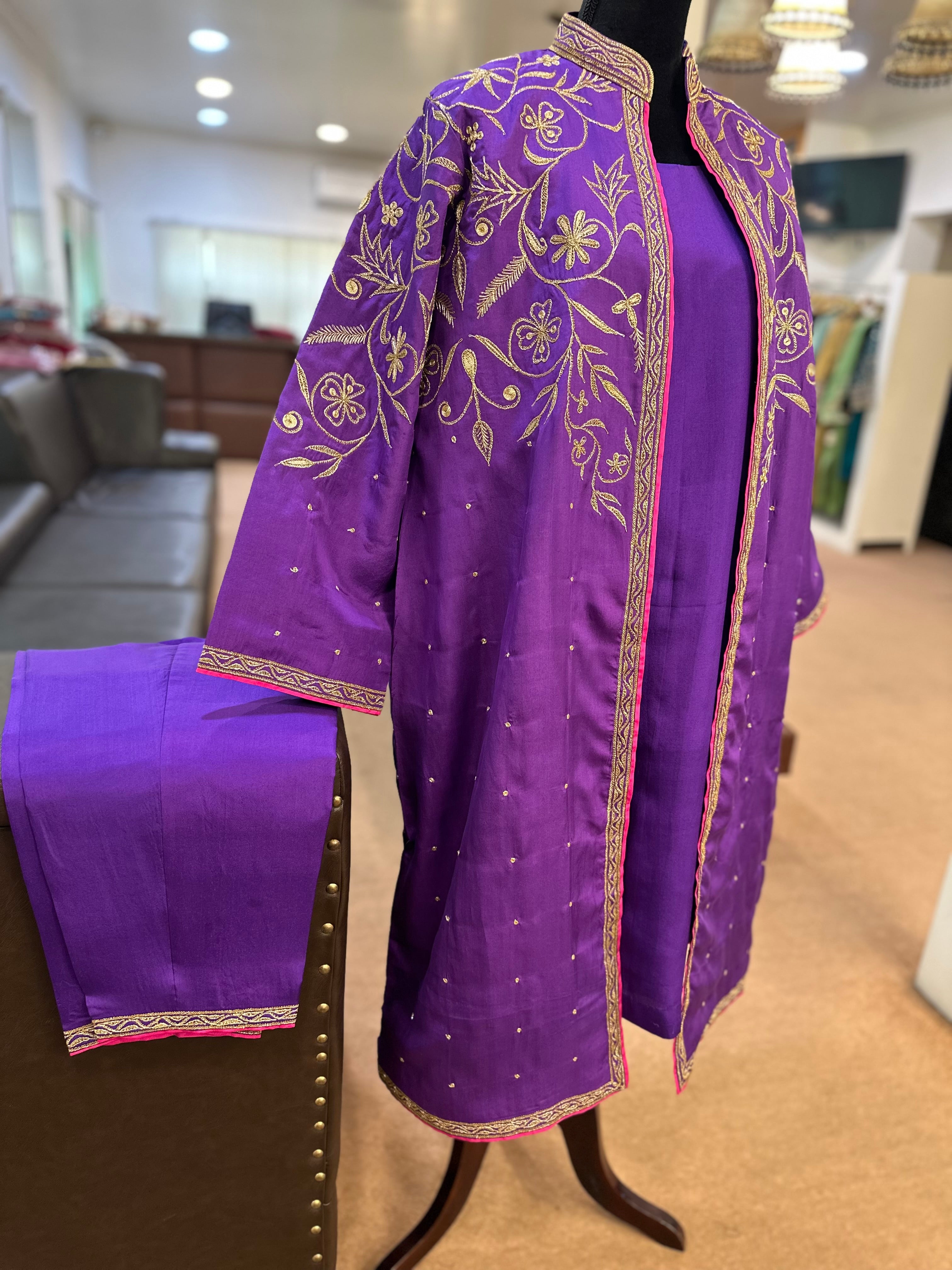 Puresilk jacket 3 piece