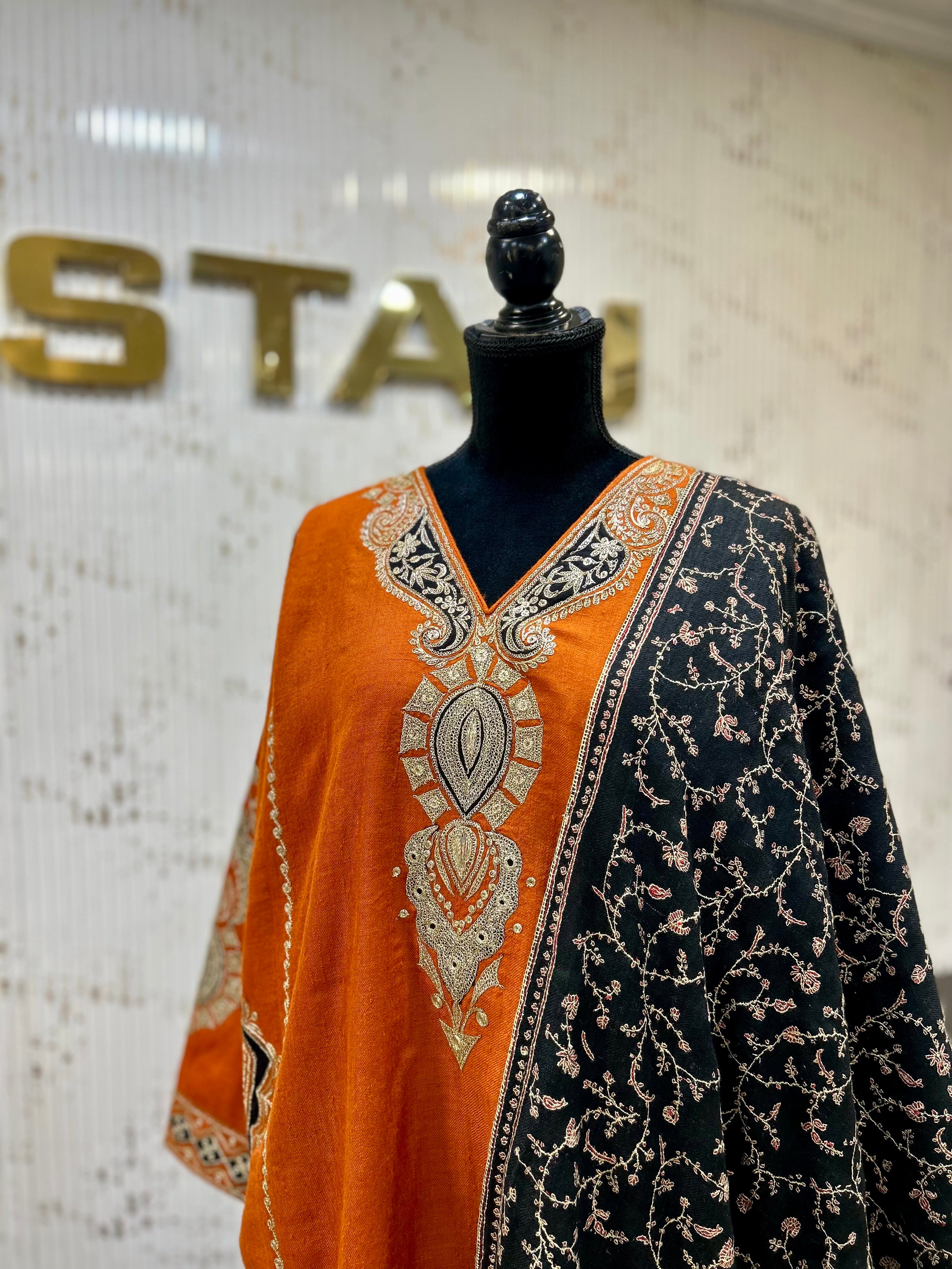 Purepashmina blend 2 pc pheran set