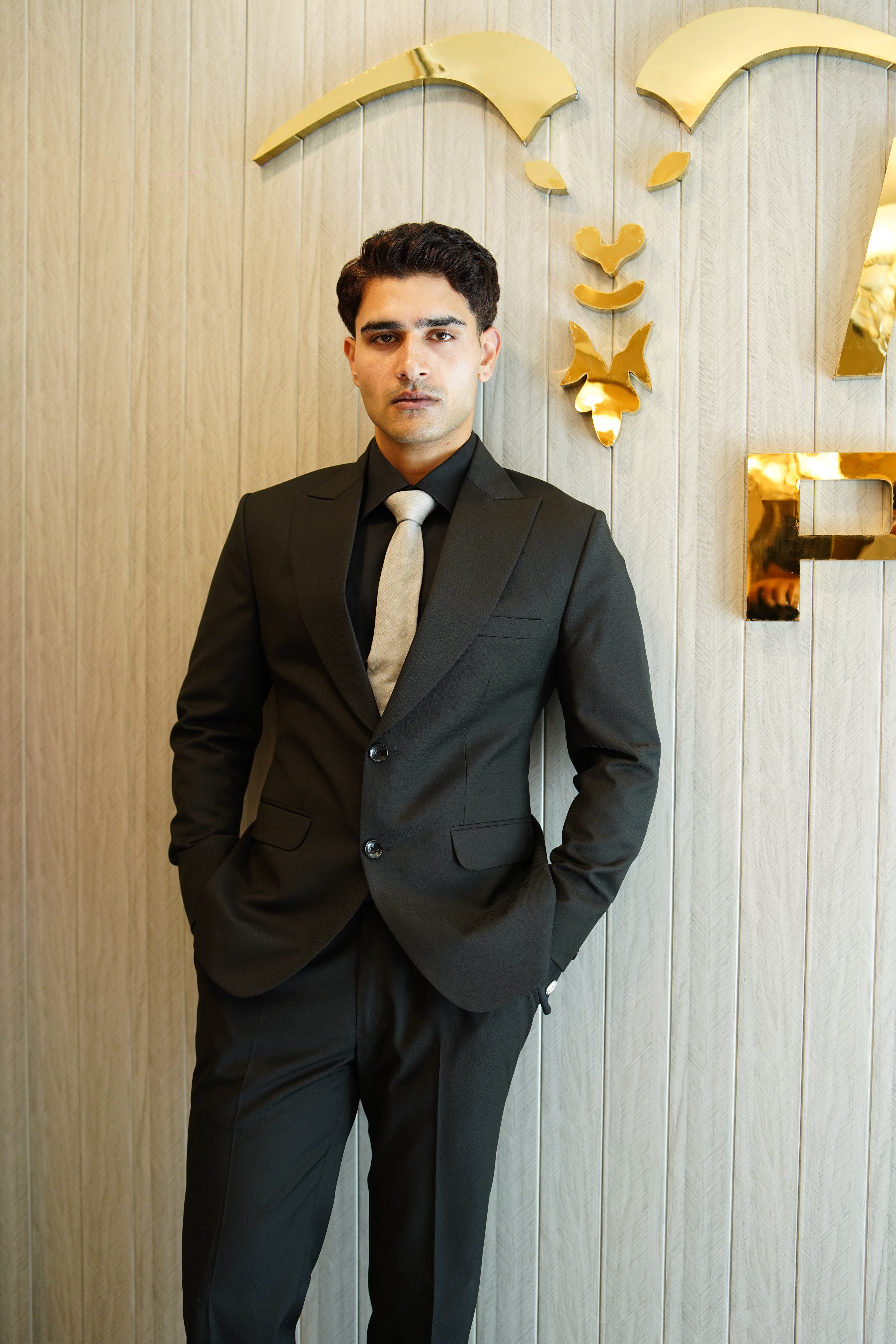 Midnight Black Bespoke 2-Piece Suit