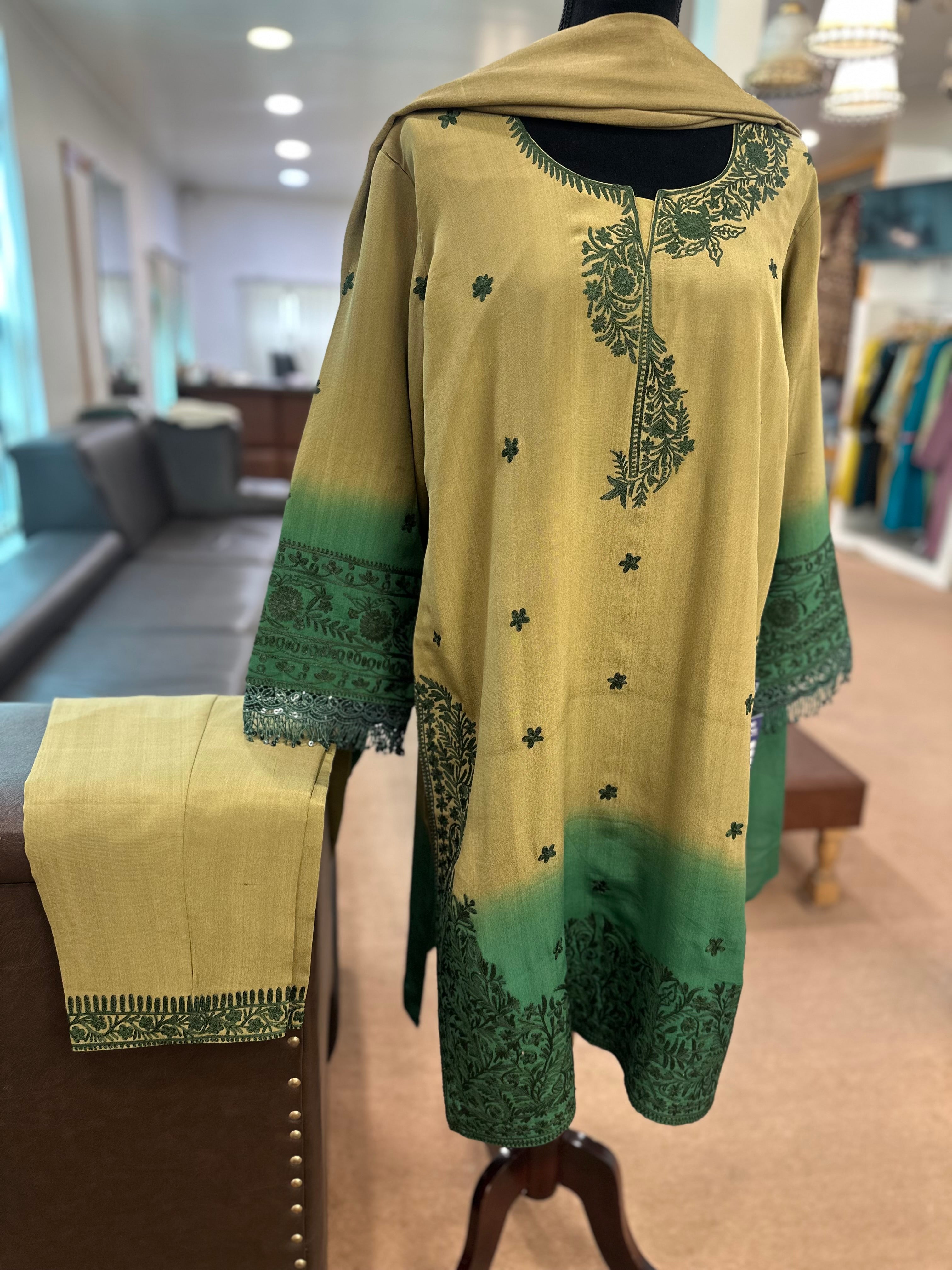 Purecrepe kurta set pbks114