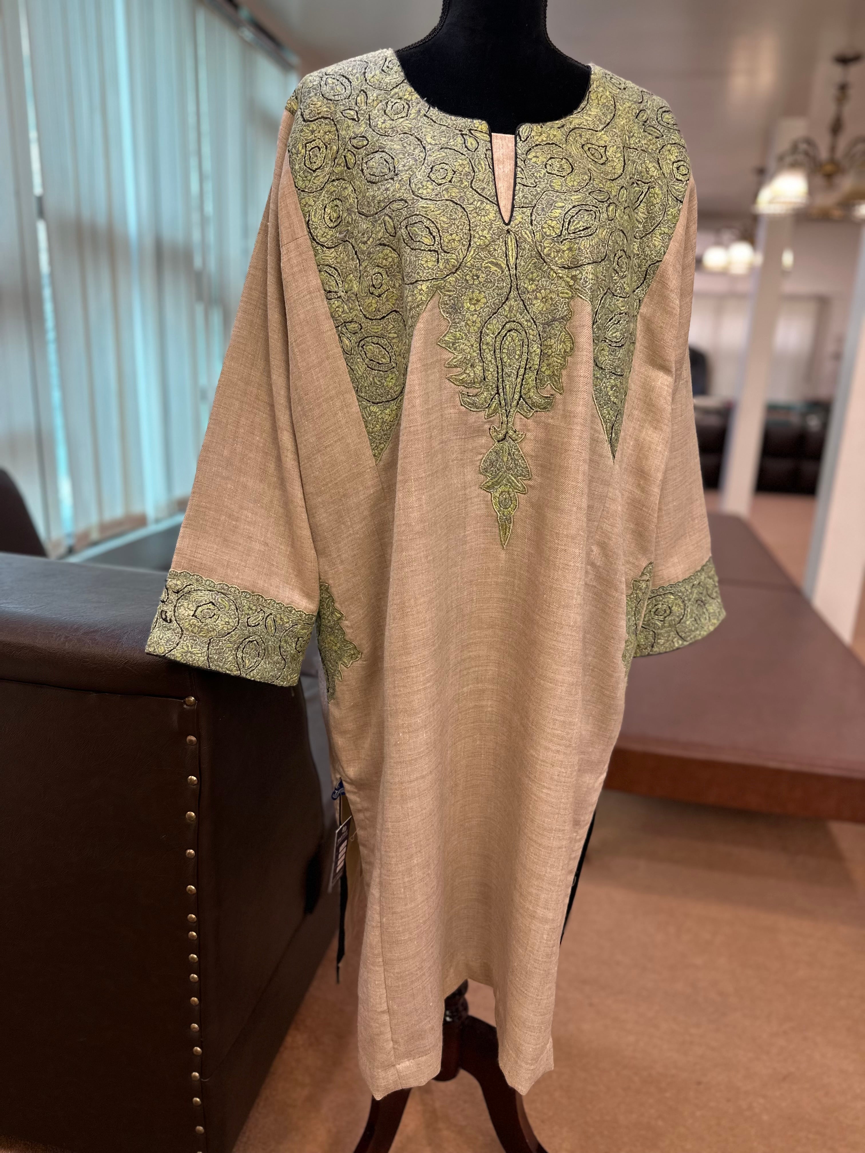 Purepashmina blend pheran pwb413