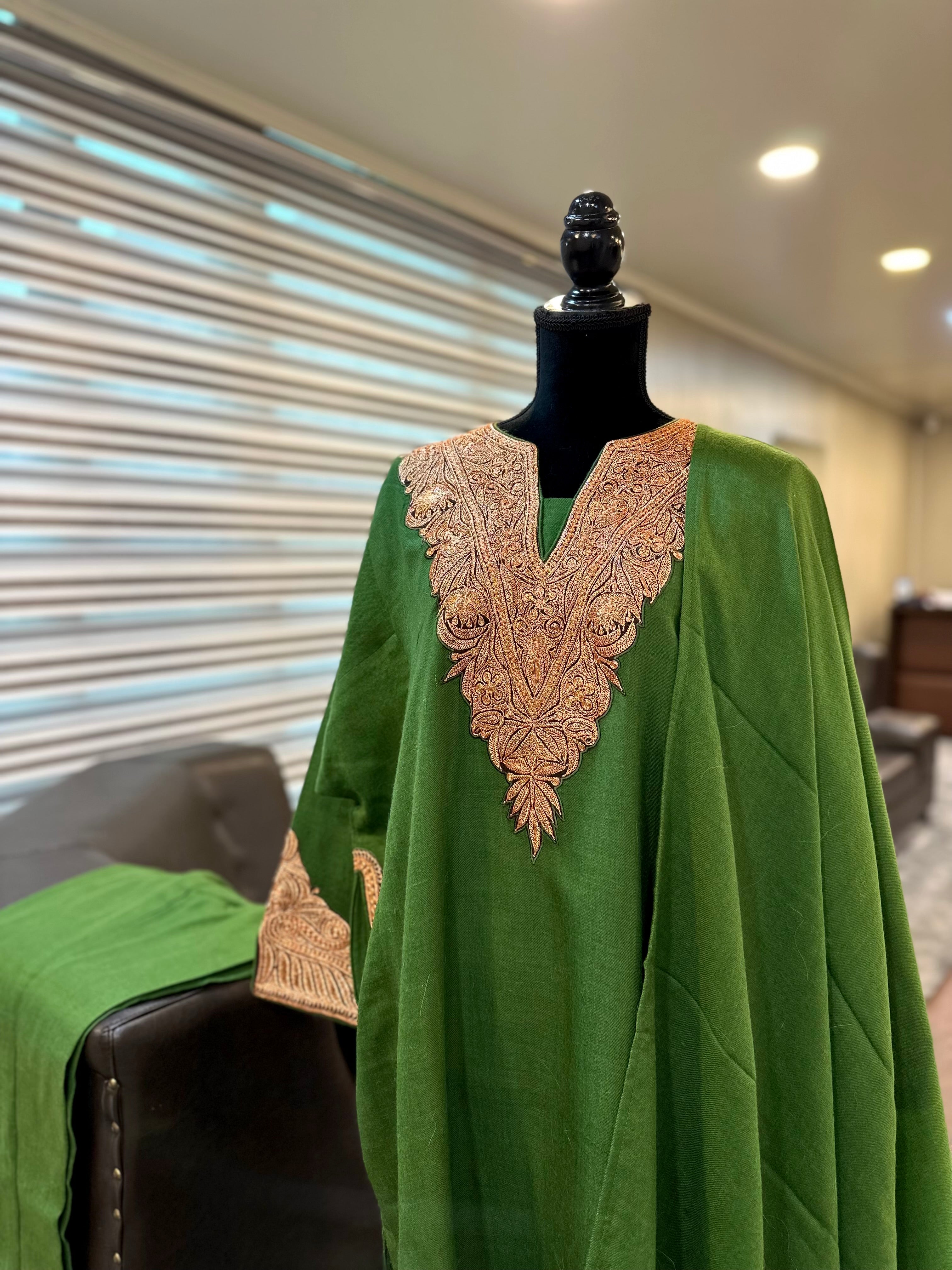 Purepashmina blend 3 piece pheran set