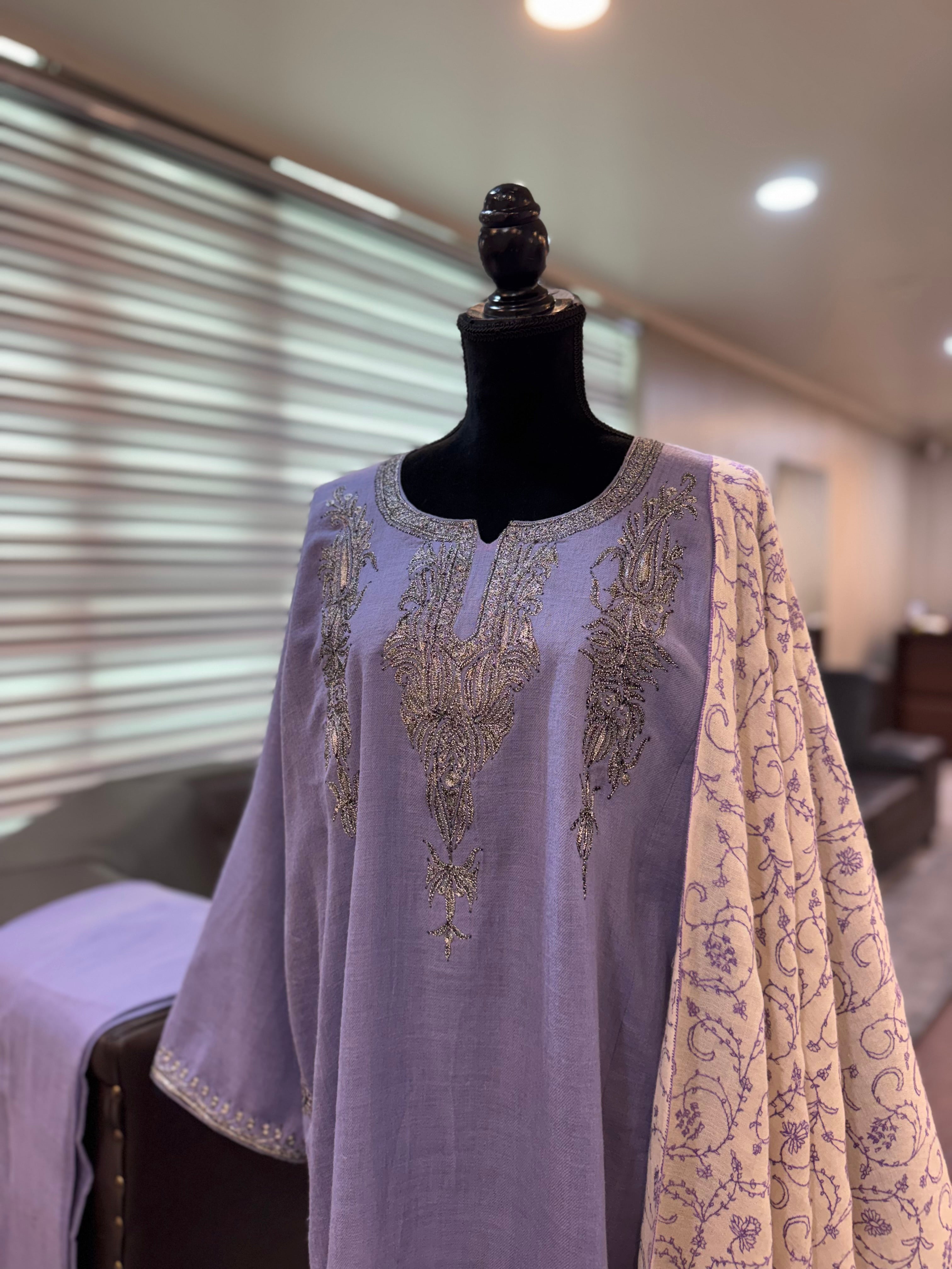 Purepashmina blend 2 piece pwb575