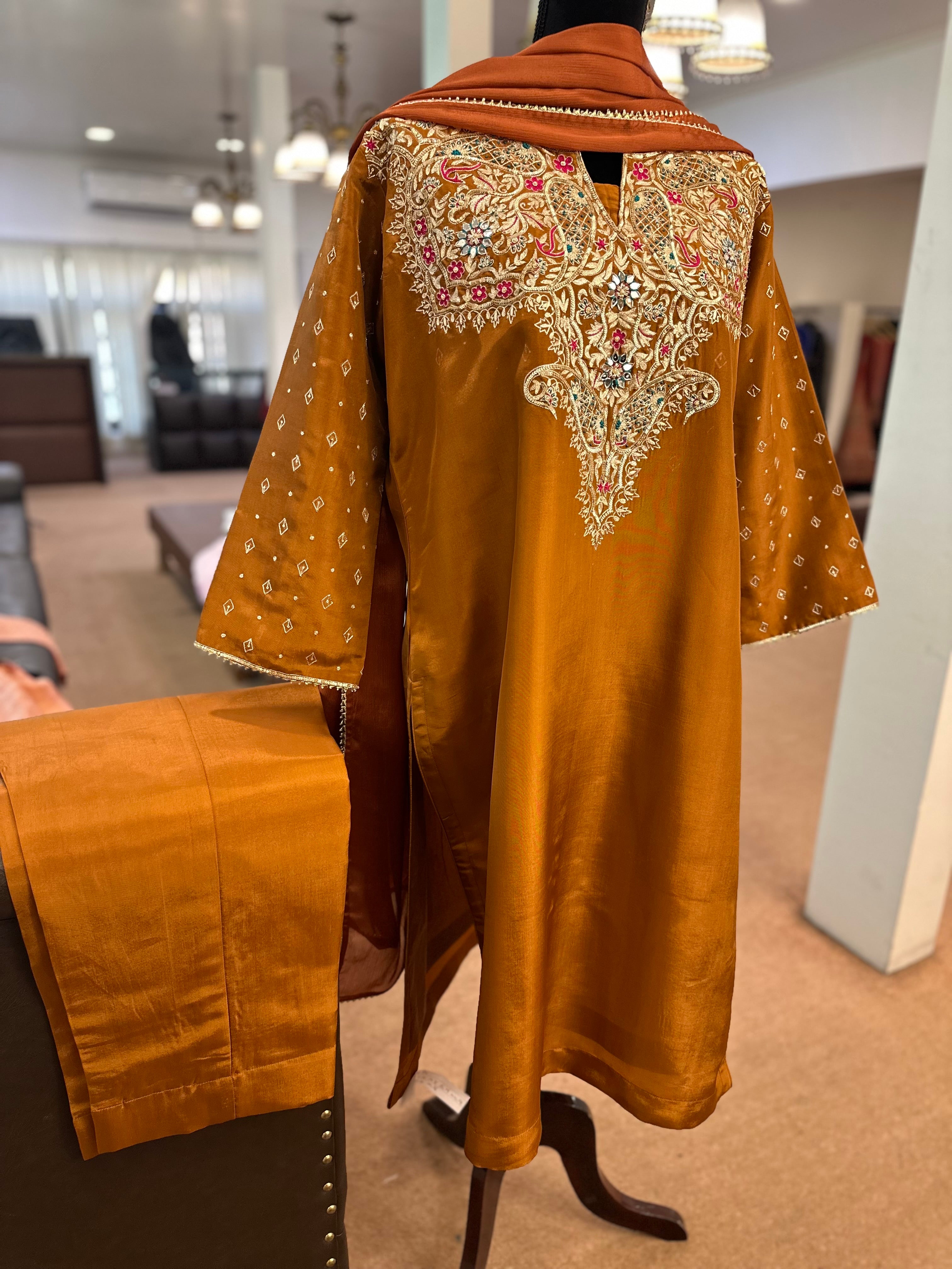 Handwork kurta set pbks810