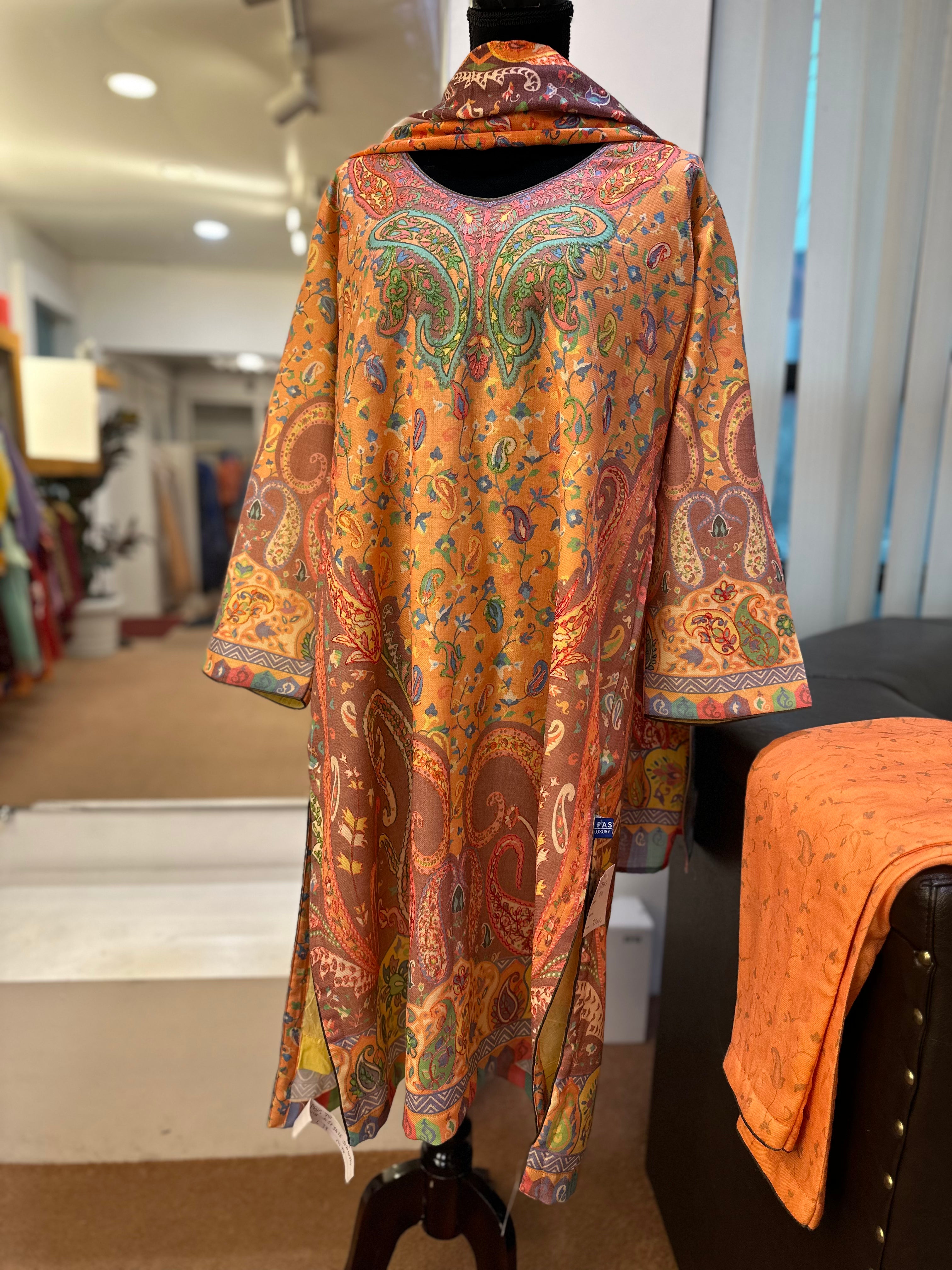 Kalamkari kurta set 3 piece pbks741