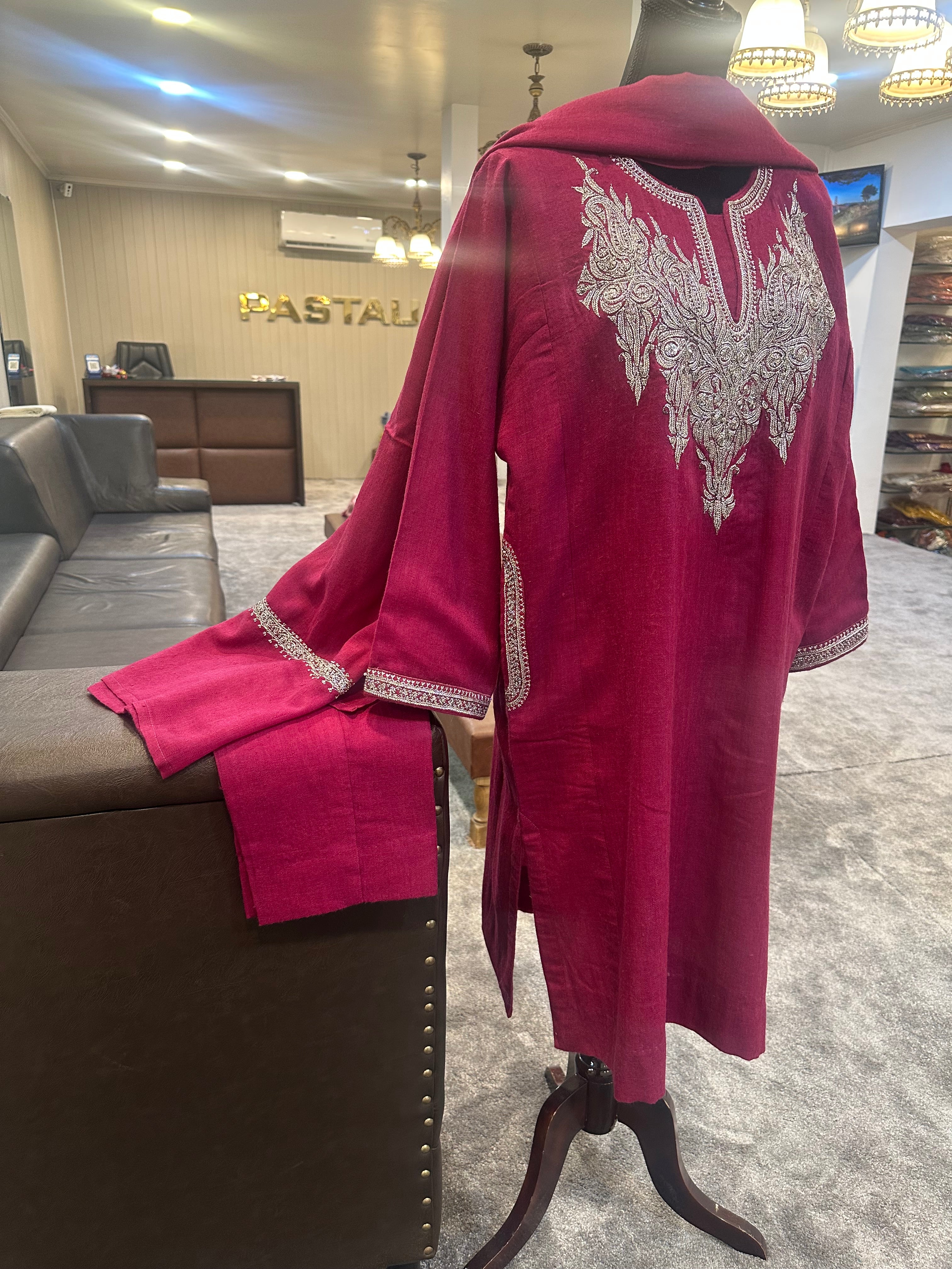 Purepashmina blend handtilla 3 pc