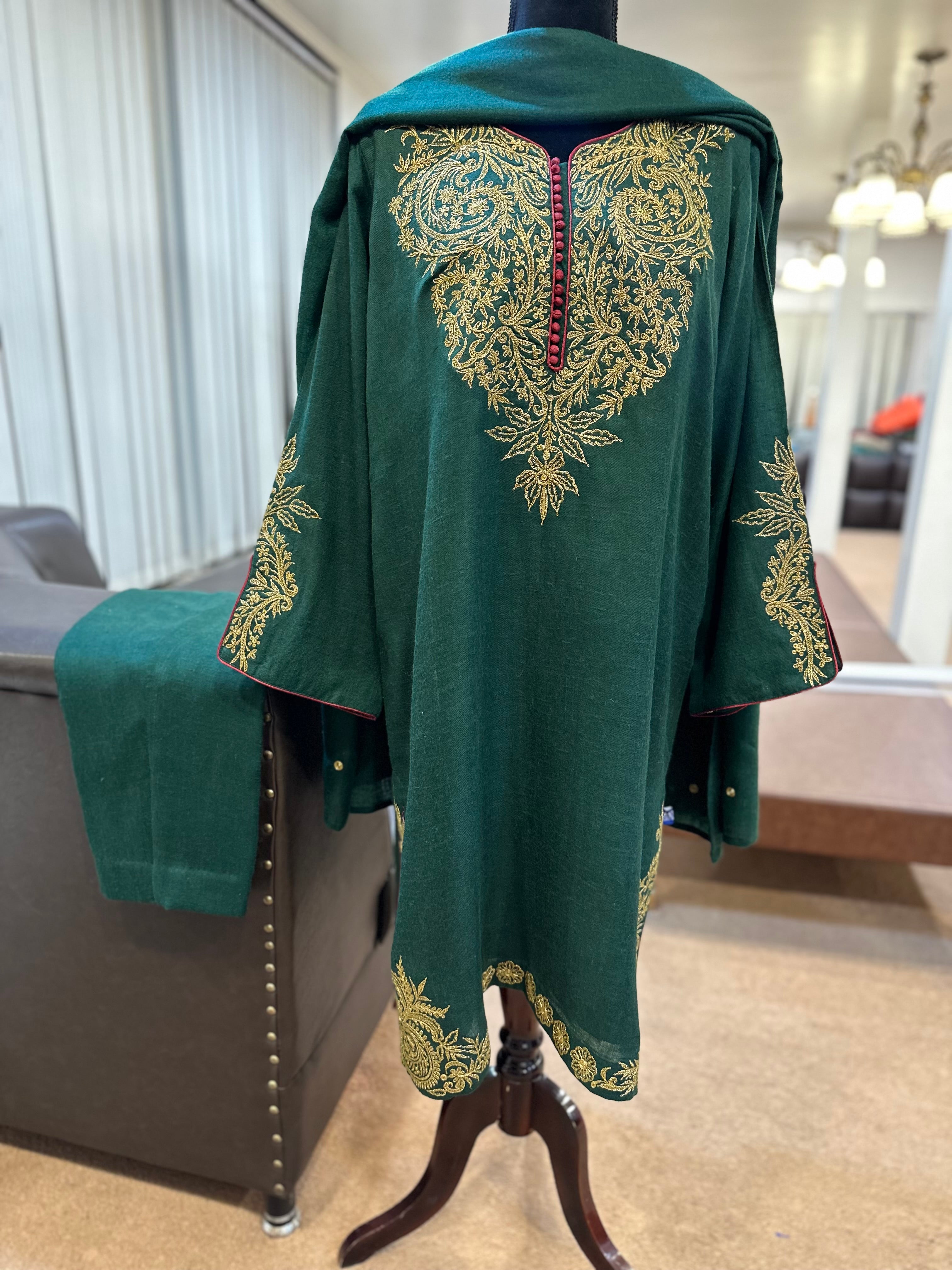 Purepashmina blend 3 piece kurta set pwb460