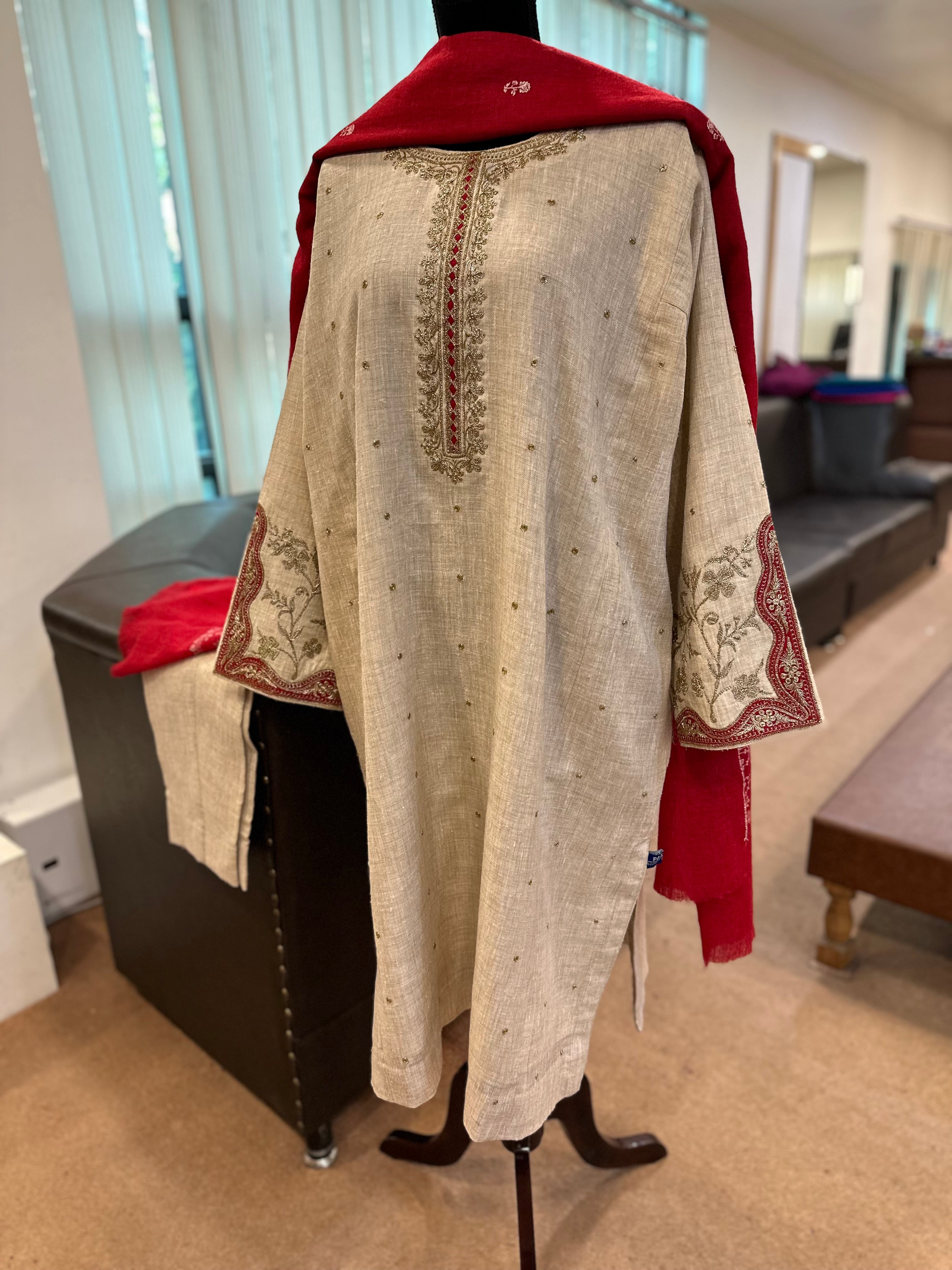 Purepashmina blend 2 pc pwb493