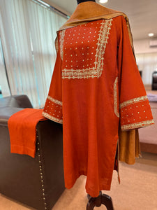 Purepashmina blend kurta set 2 piece pwb333