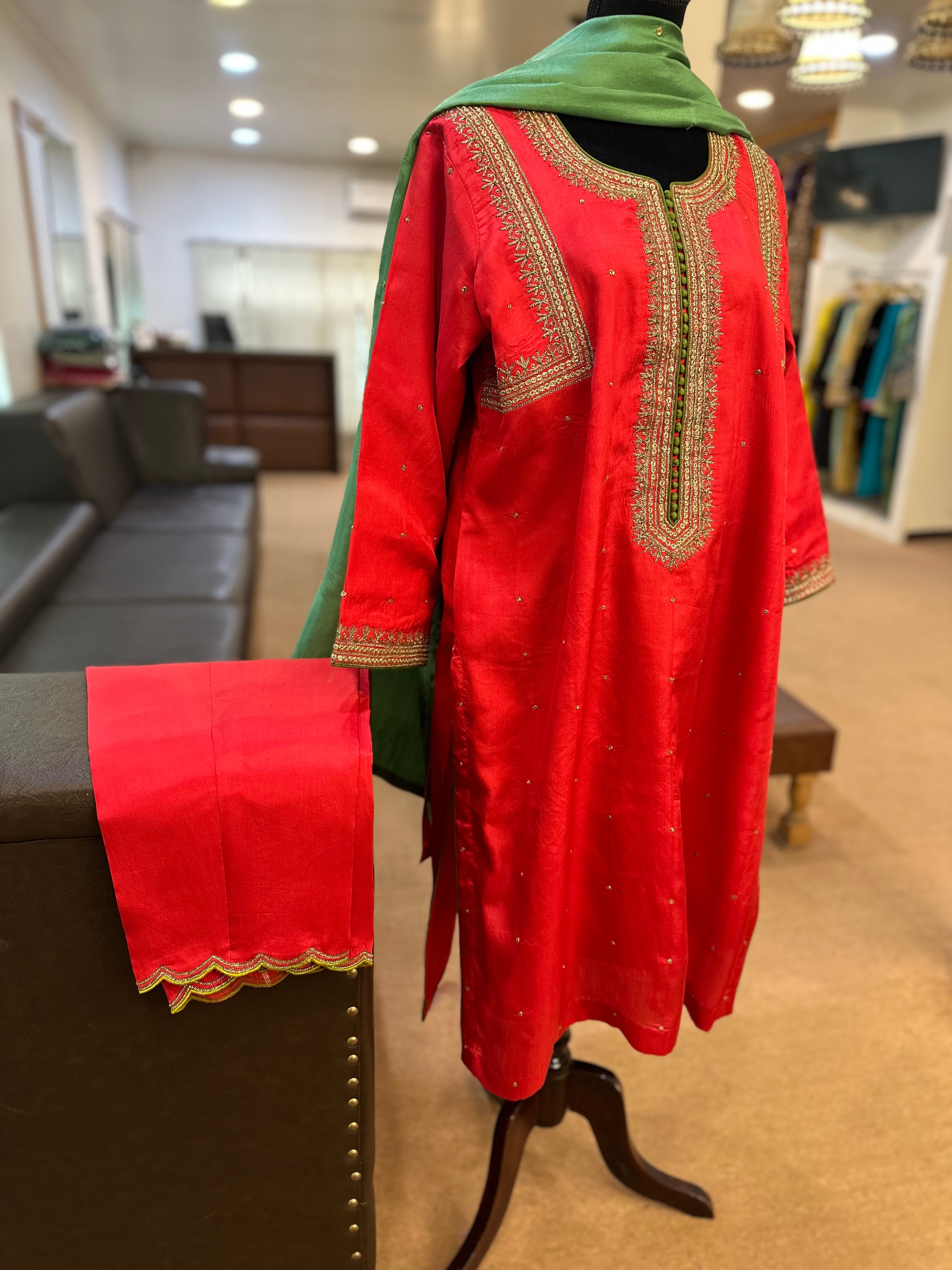 Puresilk kurta set mtks823