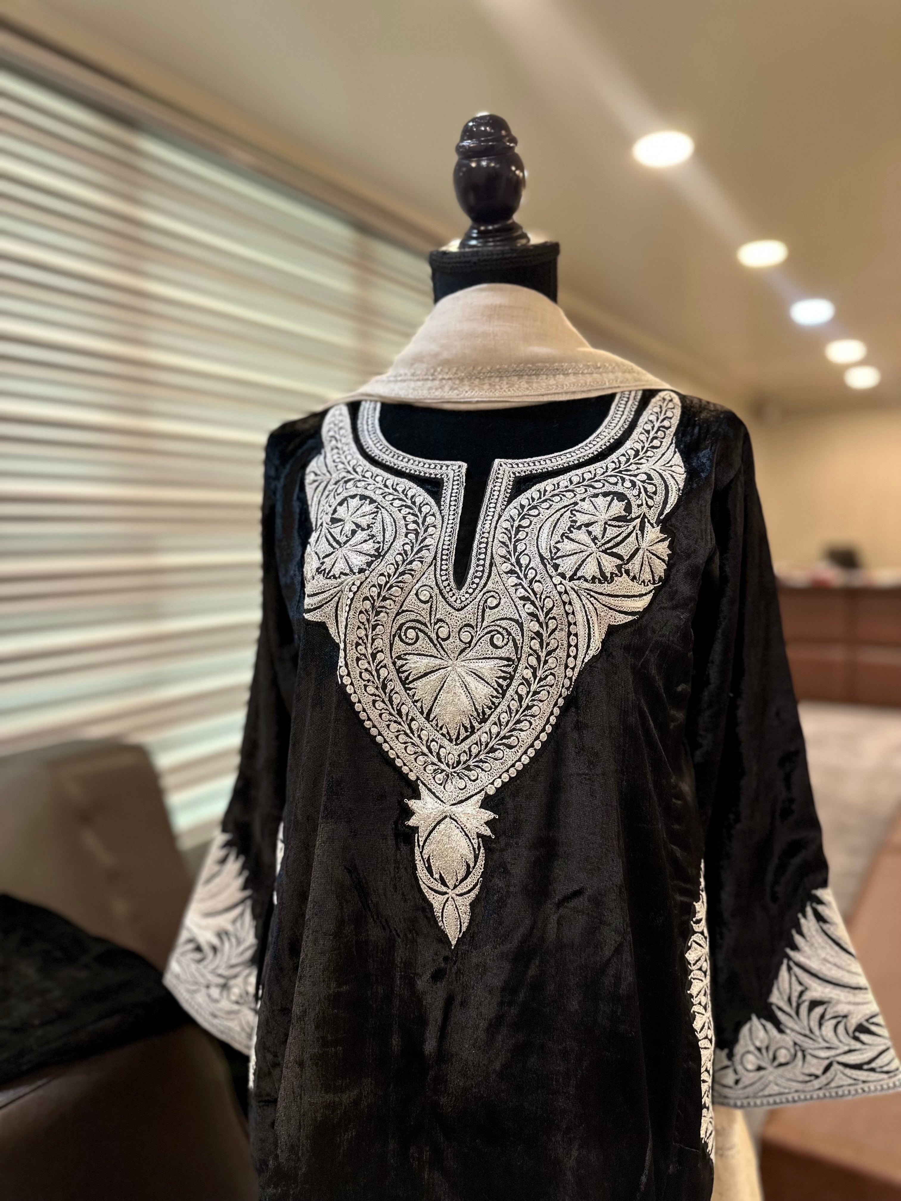 Silk velvet  blend 2 piece