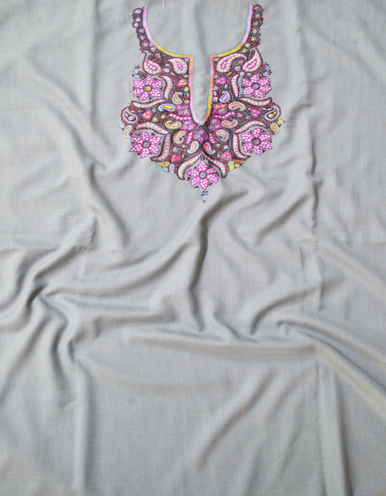 off white unstitched hand sozni fabric HSHS005