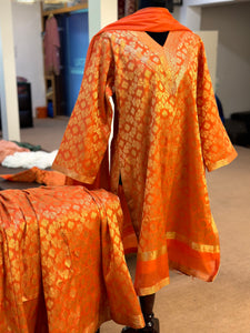 Sharara dress 3pc stitched pbks613