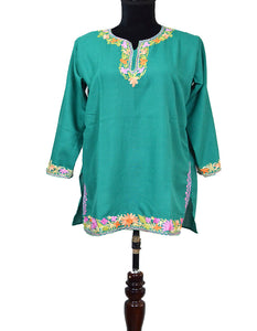 short embroidery kurti SK002